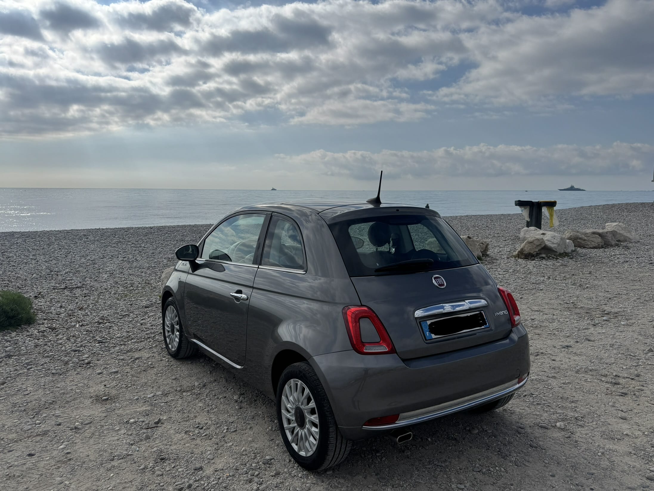 Fiat 500 avec GPS