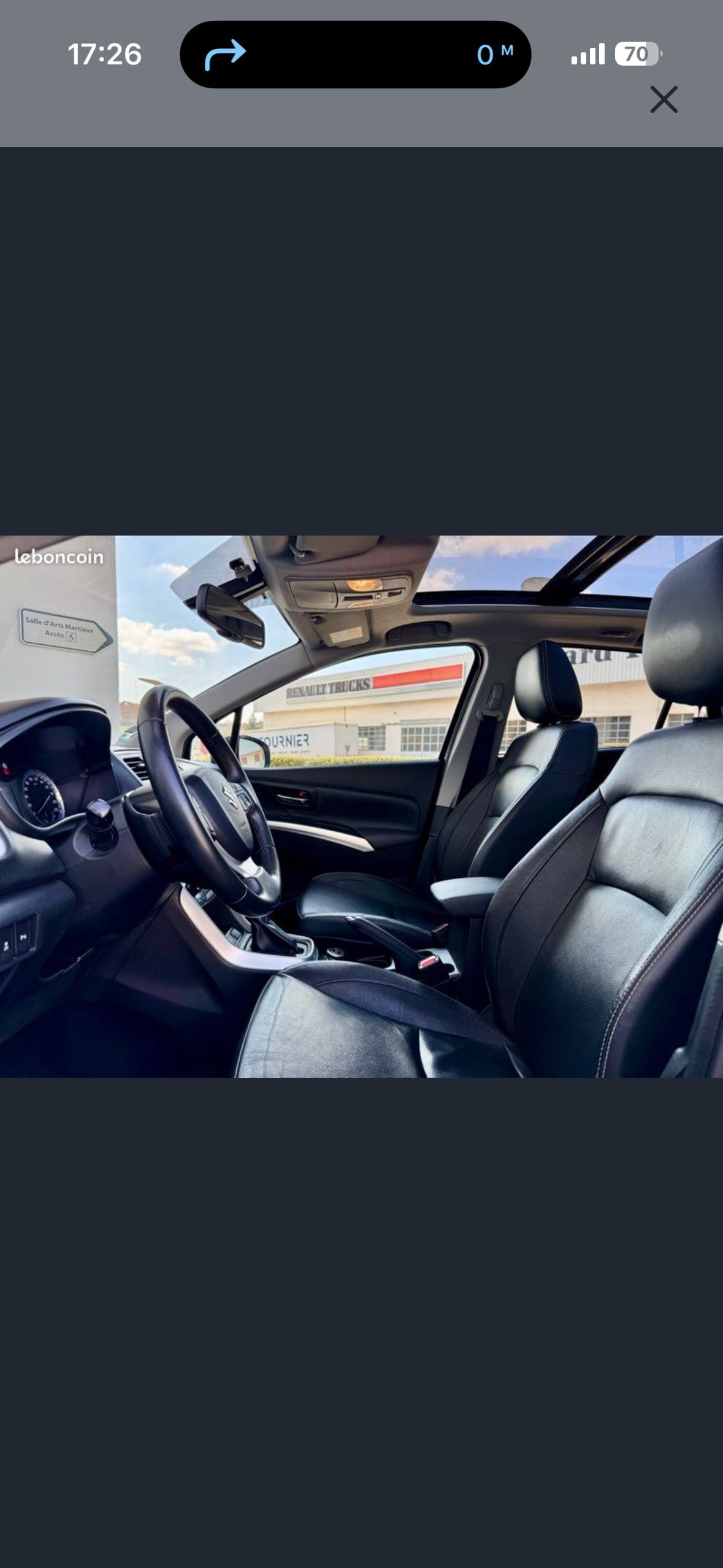 Suzuki SX4 avec Régulateur de vitesse