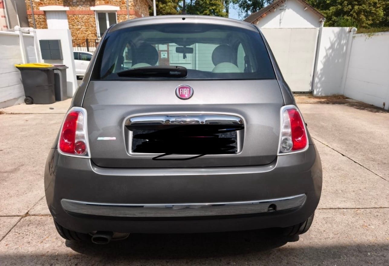 Fiat 500 avec Autoradio