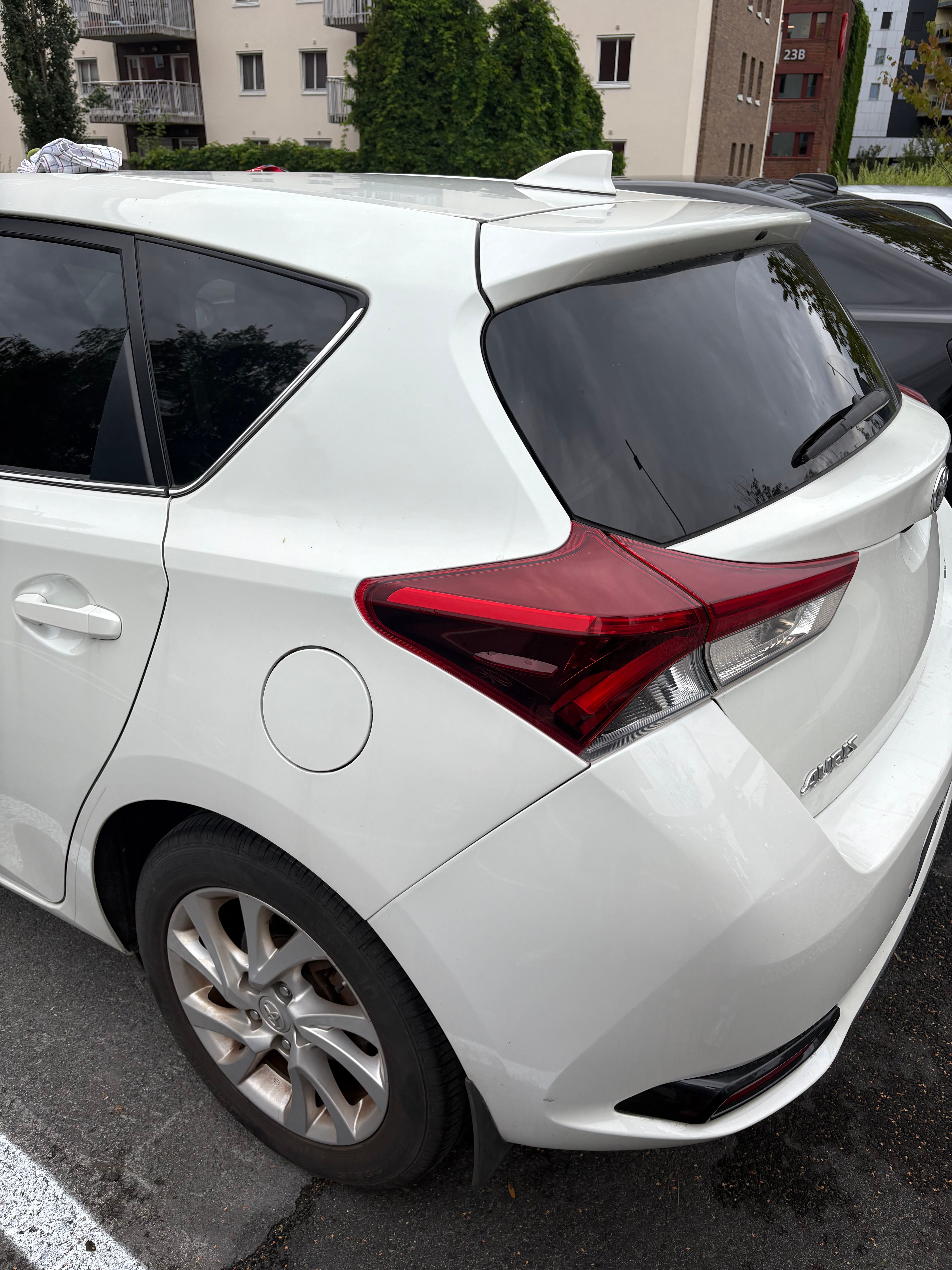 Toyota Auris med Babysete
