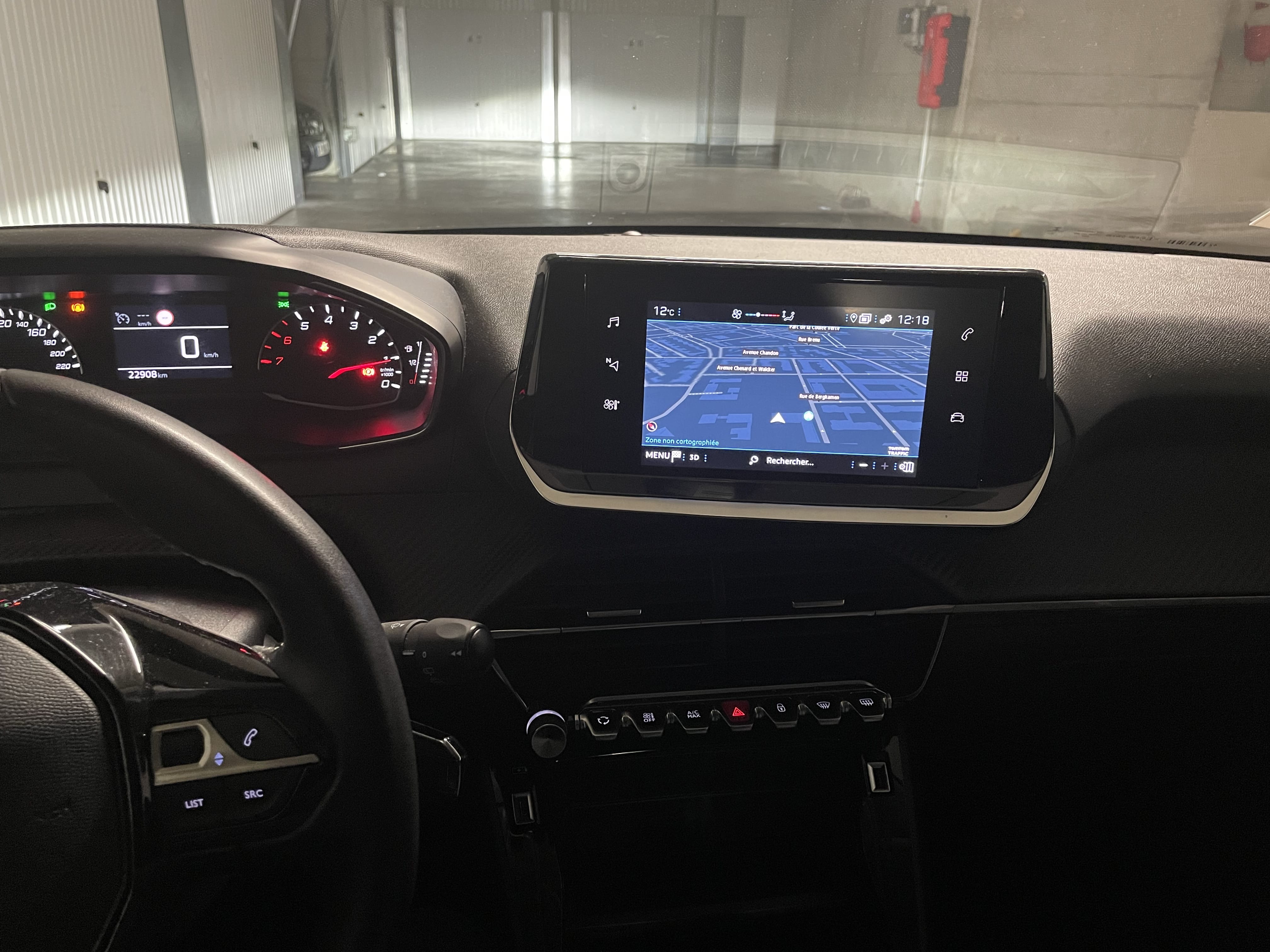 Peugeot 208 avec Régulateur de vitesse
