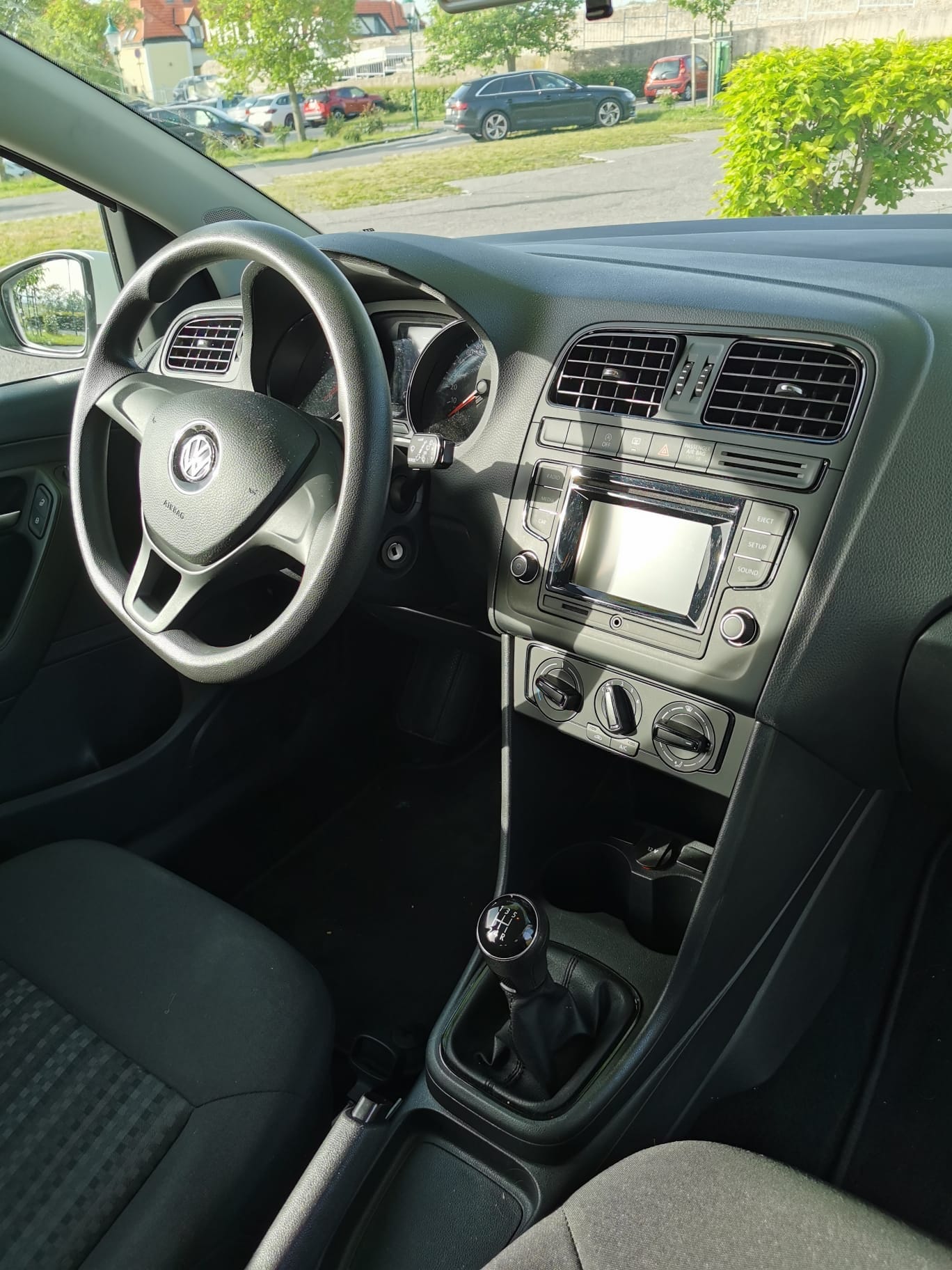 Volkswagen Polo mit Winterreifen