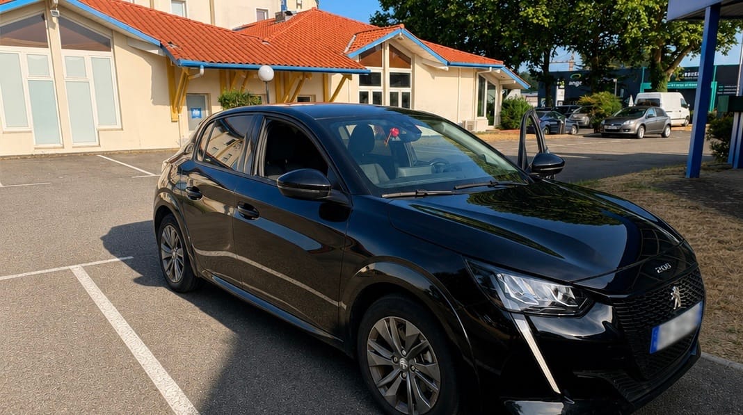 Peugeot 208 with Air conditioning