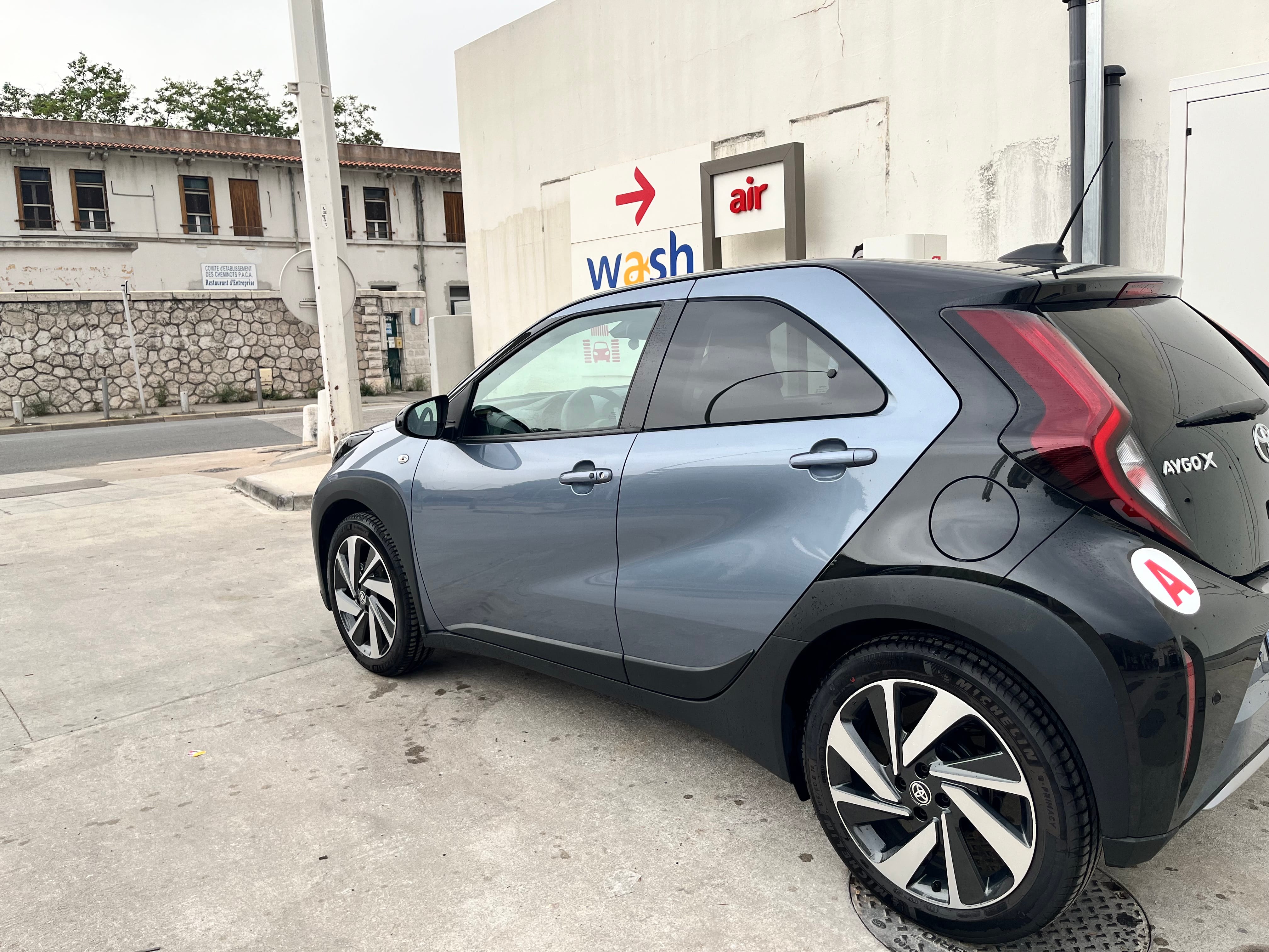 Toyota Aygo X med Aircondition