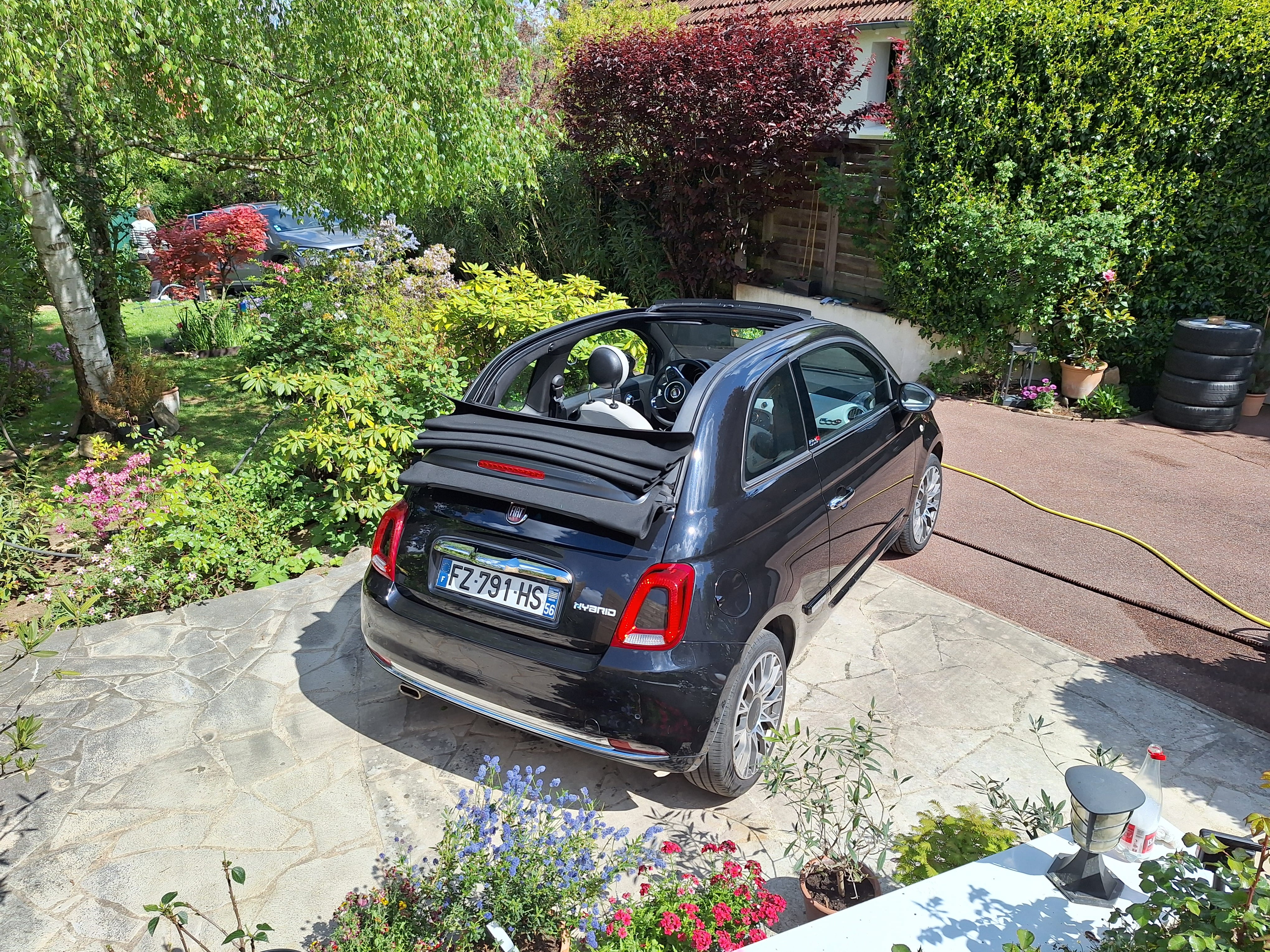 Fiat 500 C Cabriolet avec Régulateur de vitesse