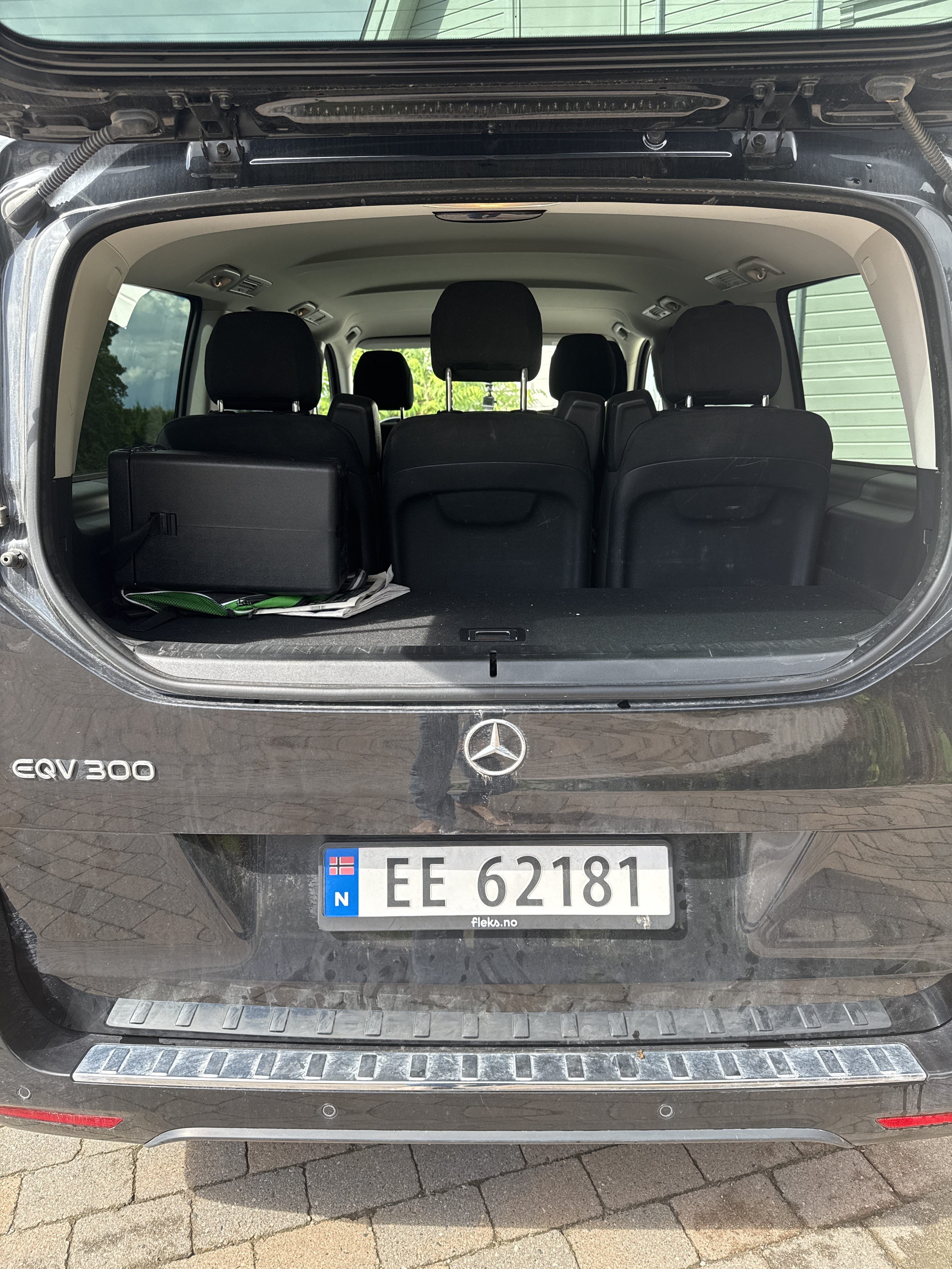 Mercedes-Benz EQV med Dashcam