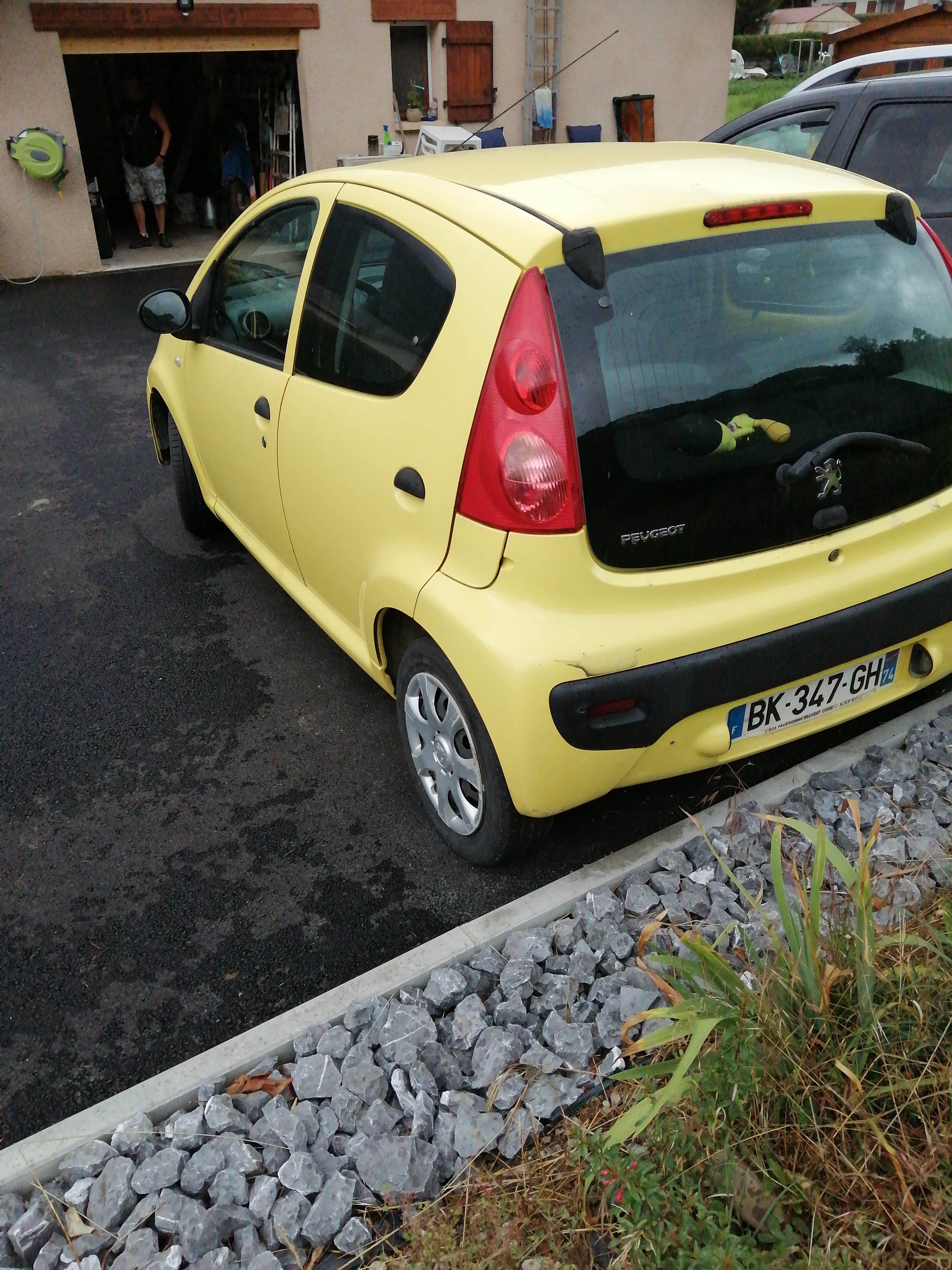 Peugeot 107 avec Chaines