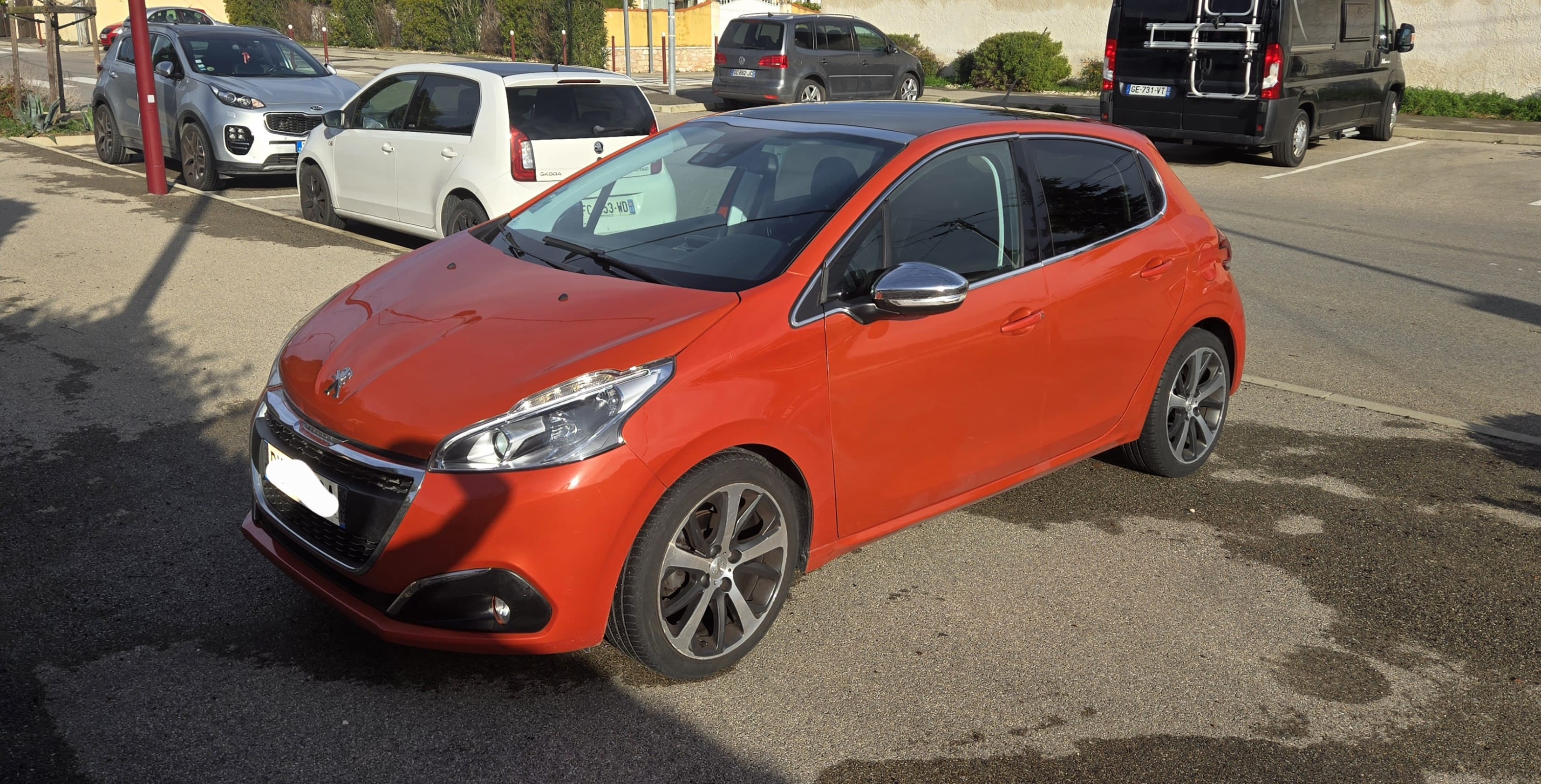 Peugeot 208 Boîte automatique, 2015, Essence 95, Automático