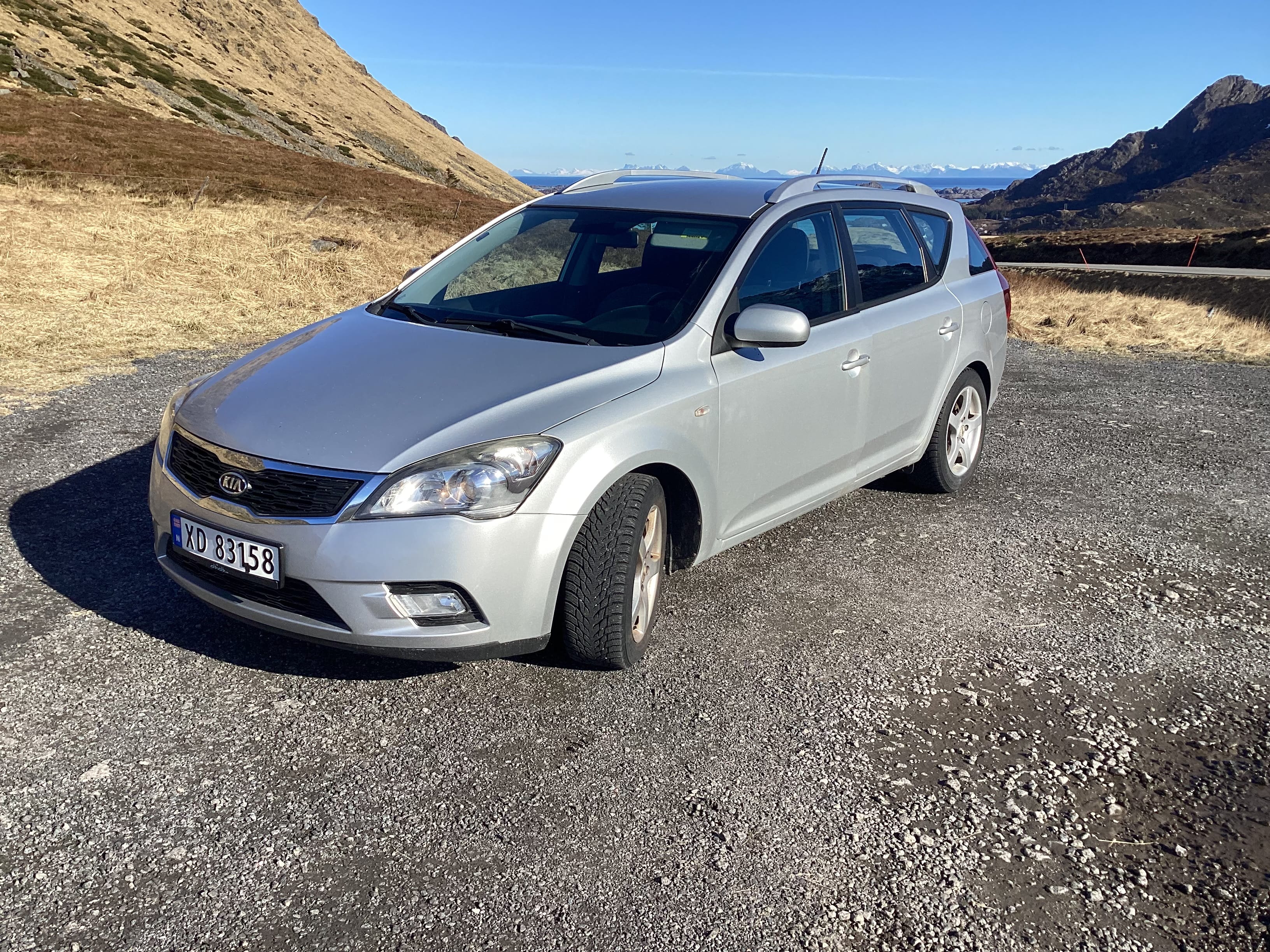 Kia Cee'd med Vinterdekk