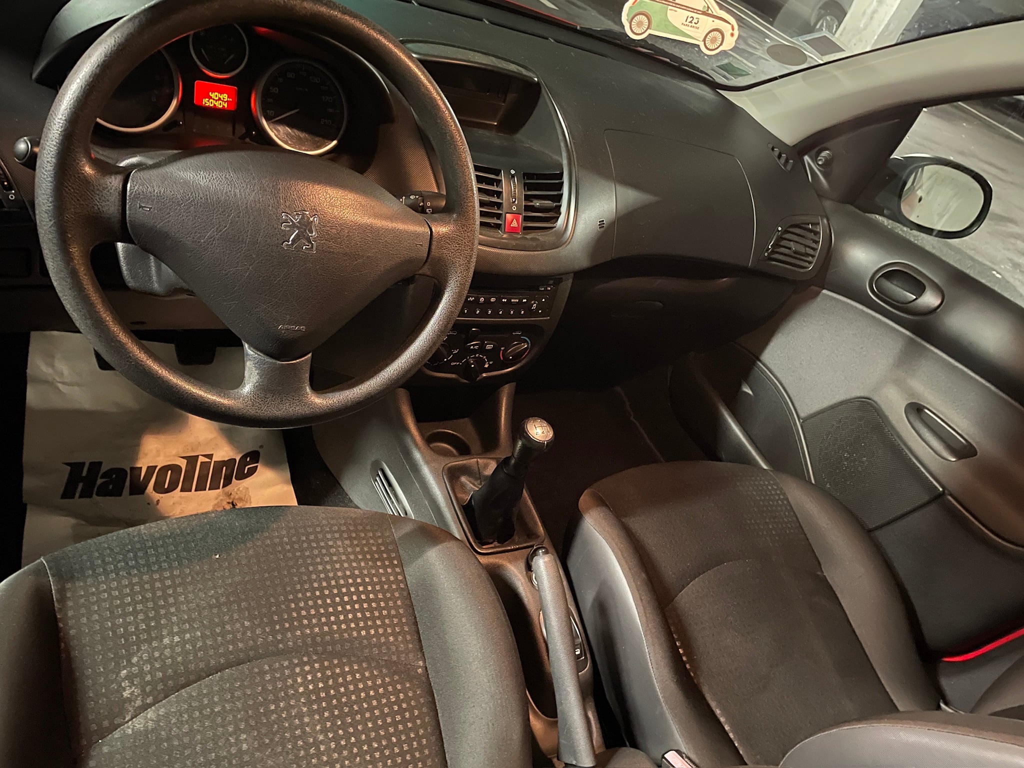 Peugeot 206+ avec Attelage