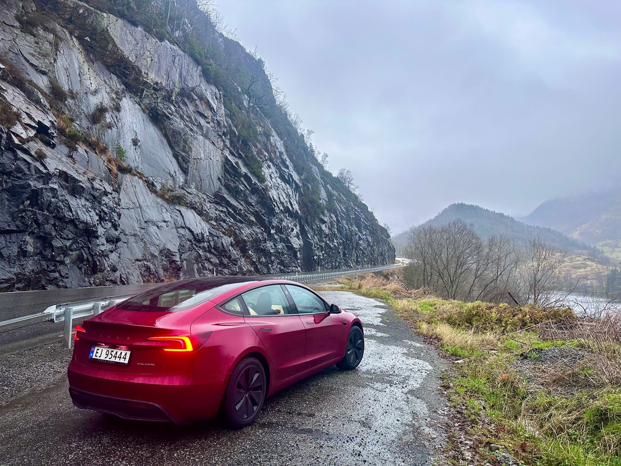 Tesla Model 3 Long Range med Cruisekontroll