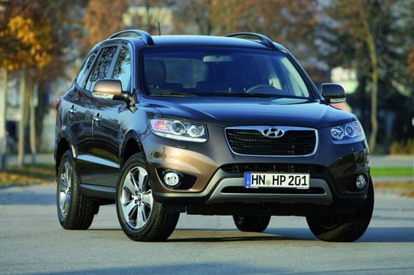 Hyundai Santa Fe, 2012, Diesel, Automático, 7 plazas
