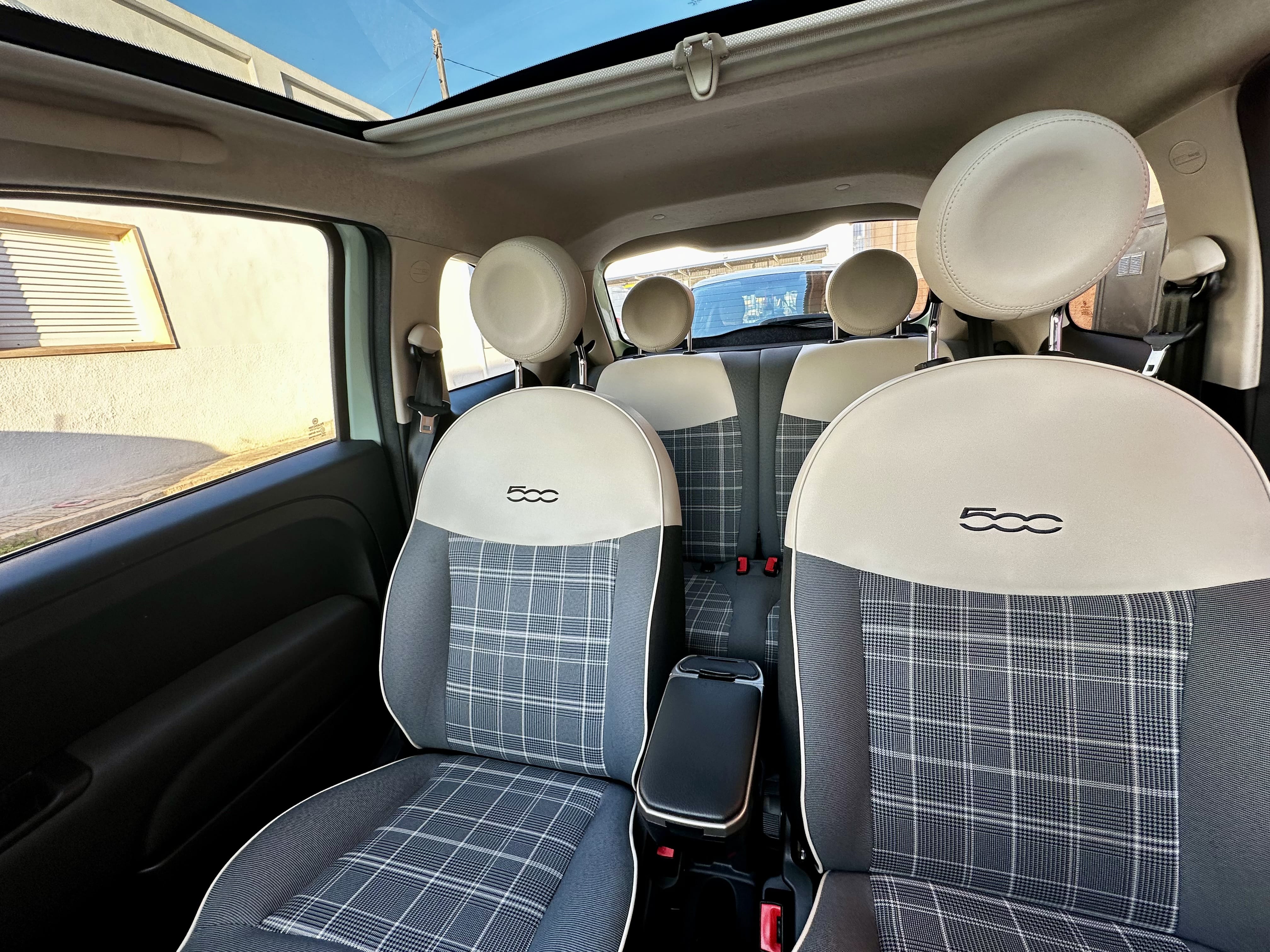 Fiat 500 med Babysete
