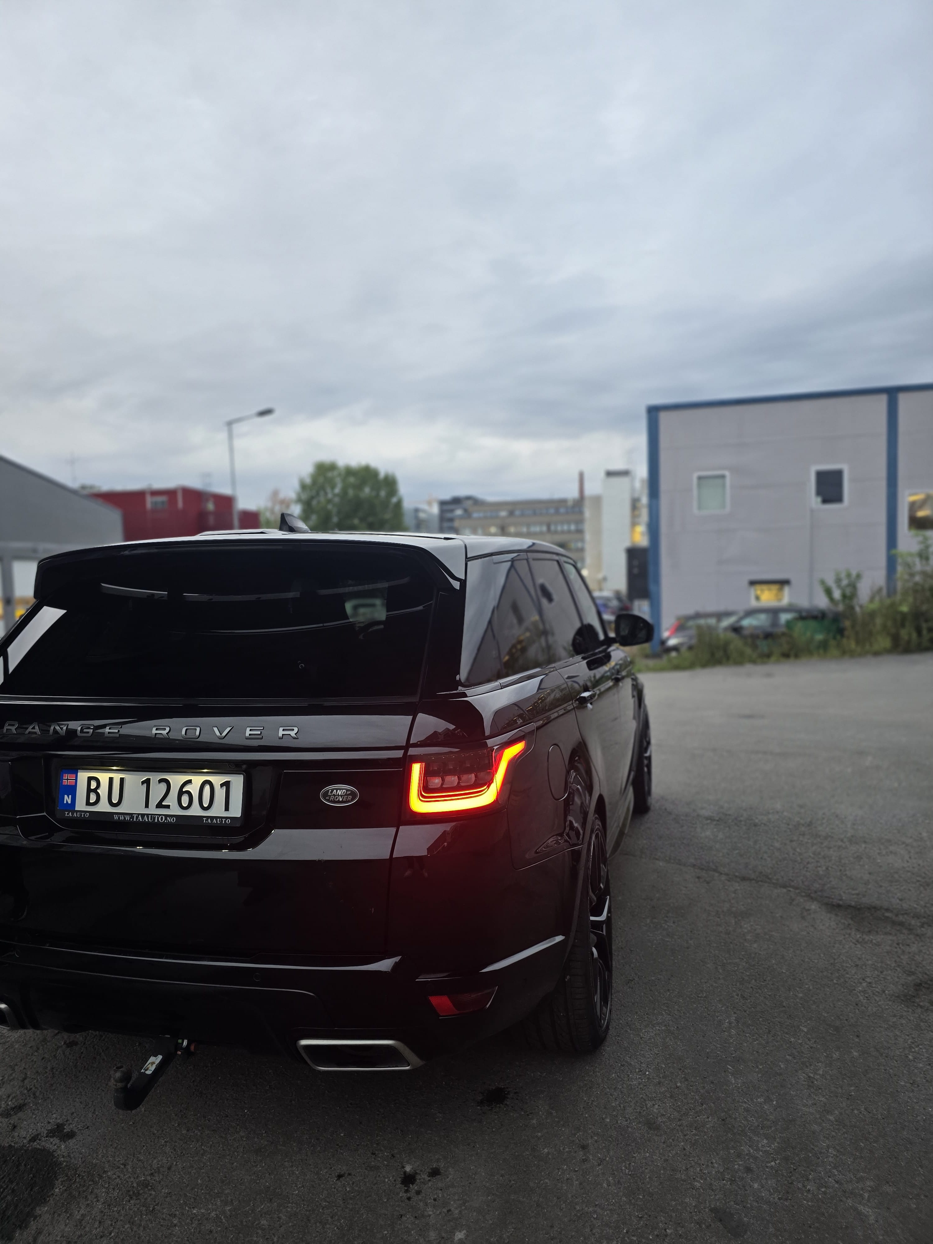 Land-Rover Range Rover med GPS