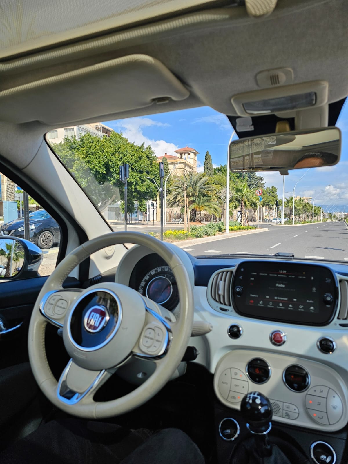 Fiat 500 avec Régulateur de vitesse