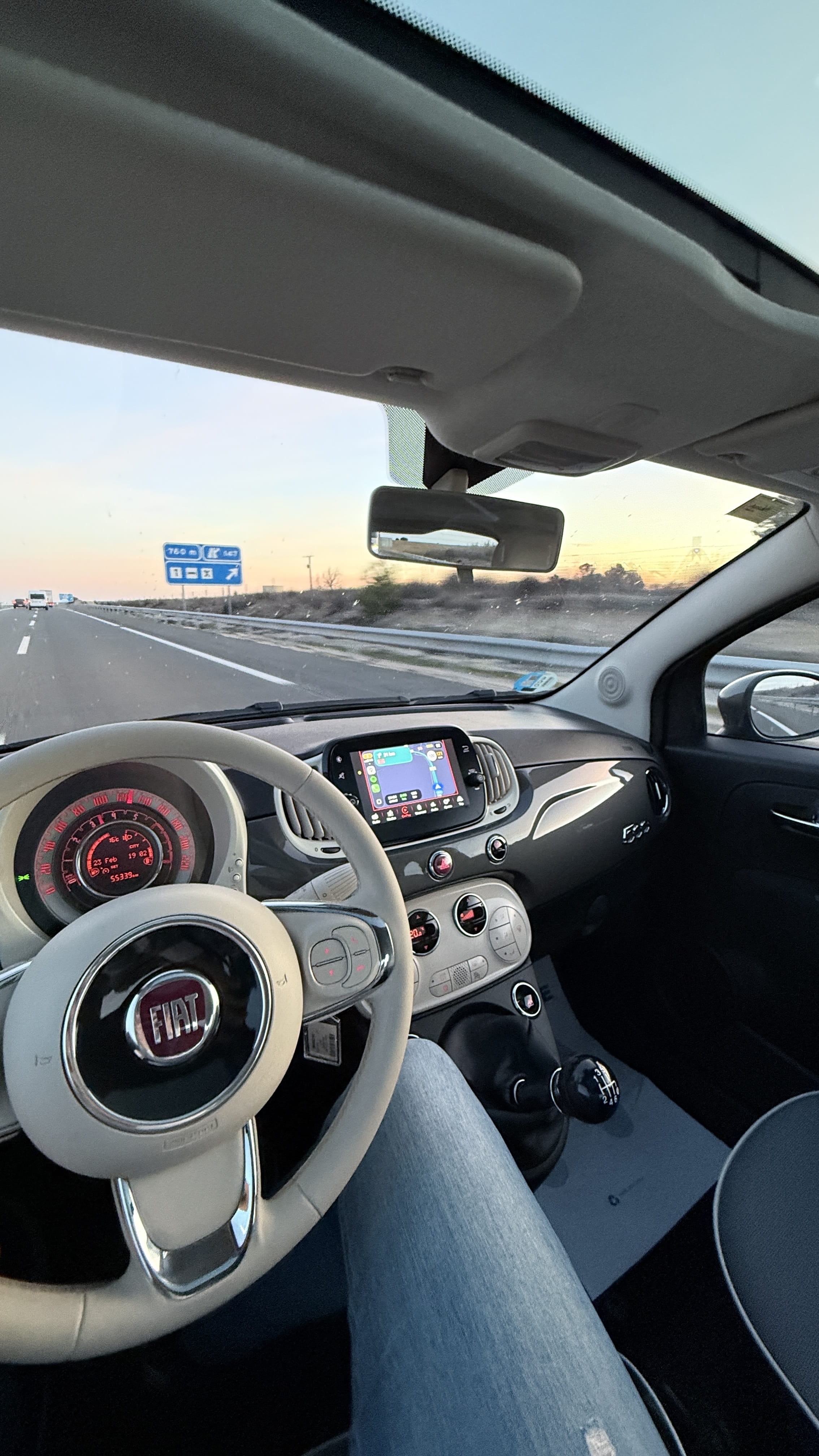 Fiat 500 Lounge with Cruise control