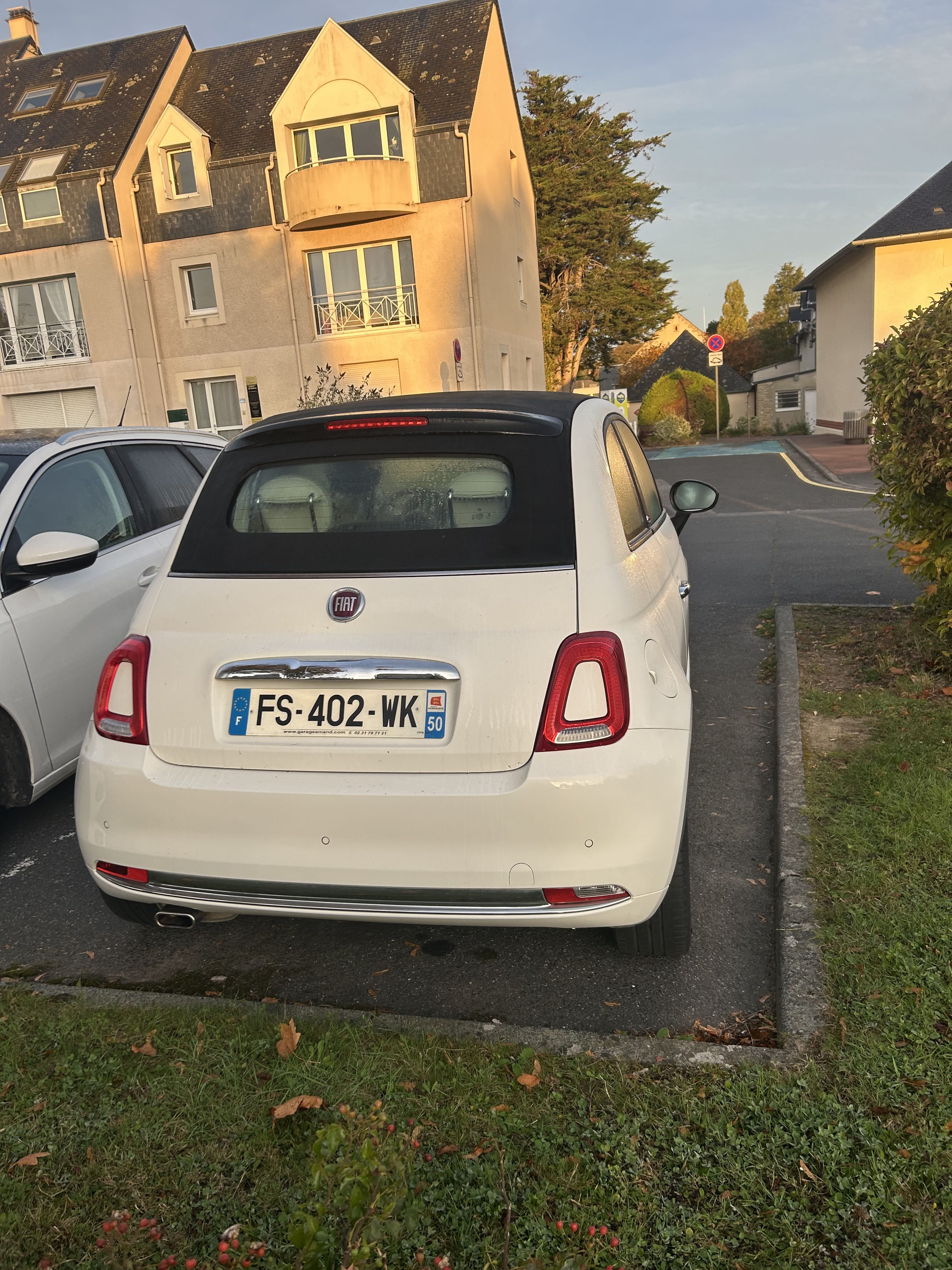 Fiat 500 C avec Régulateur de vitesse