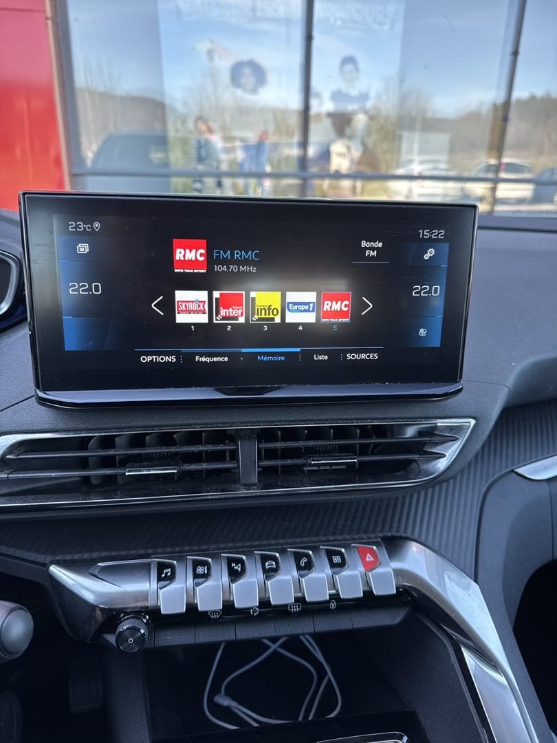 Peugeot 3008 avec Apple CarPlay