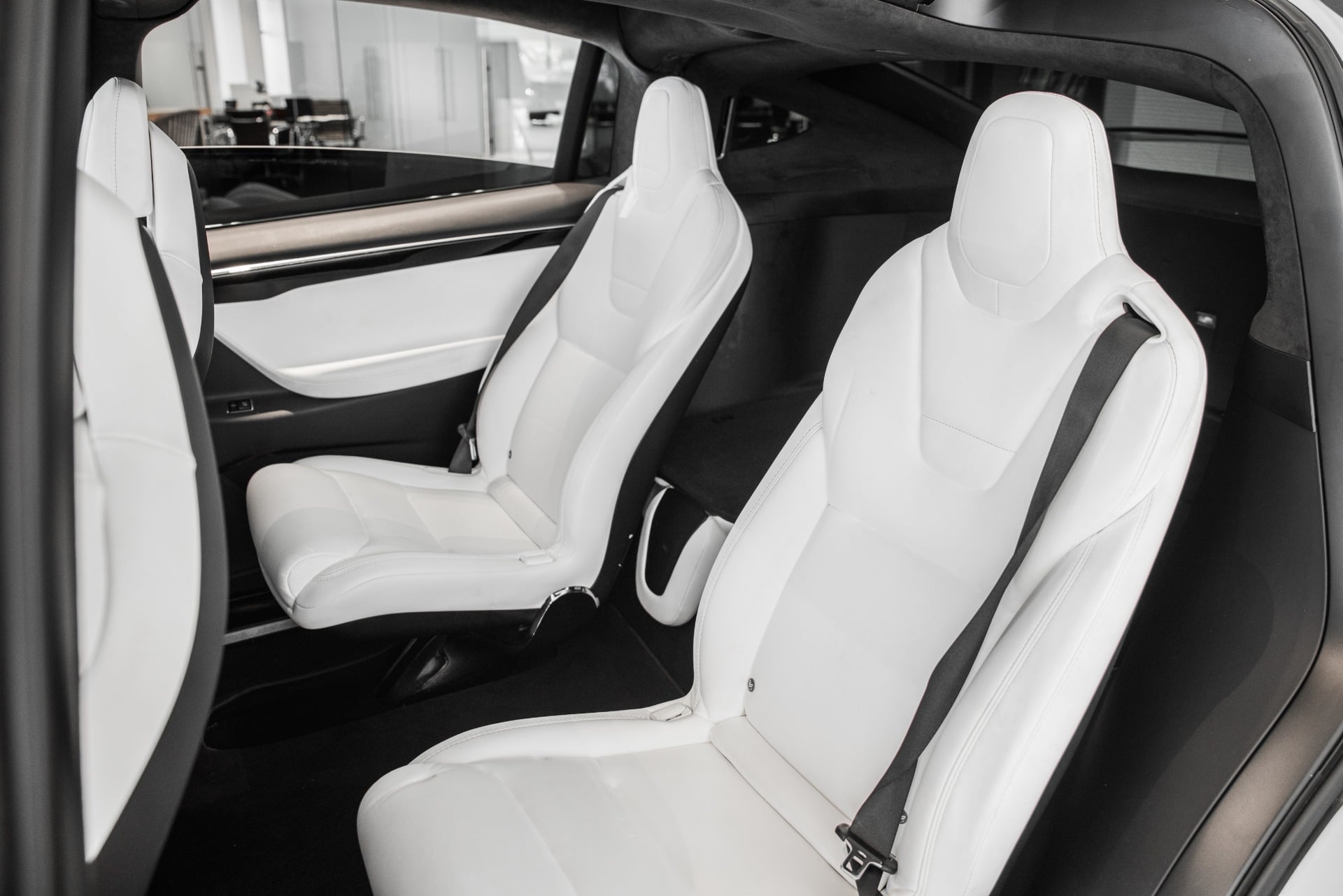 Tesla Model X med Cruisekontroll