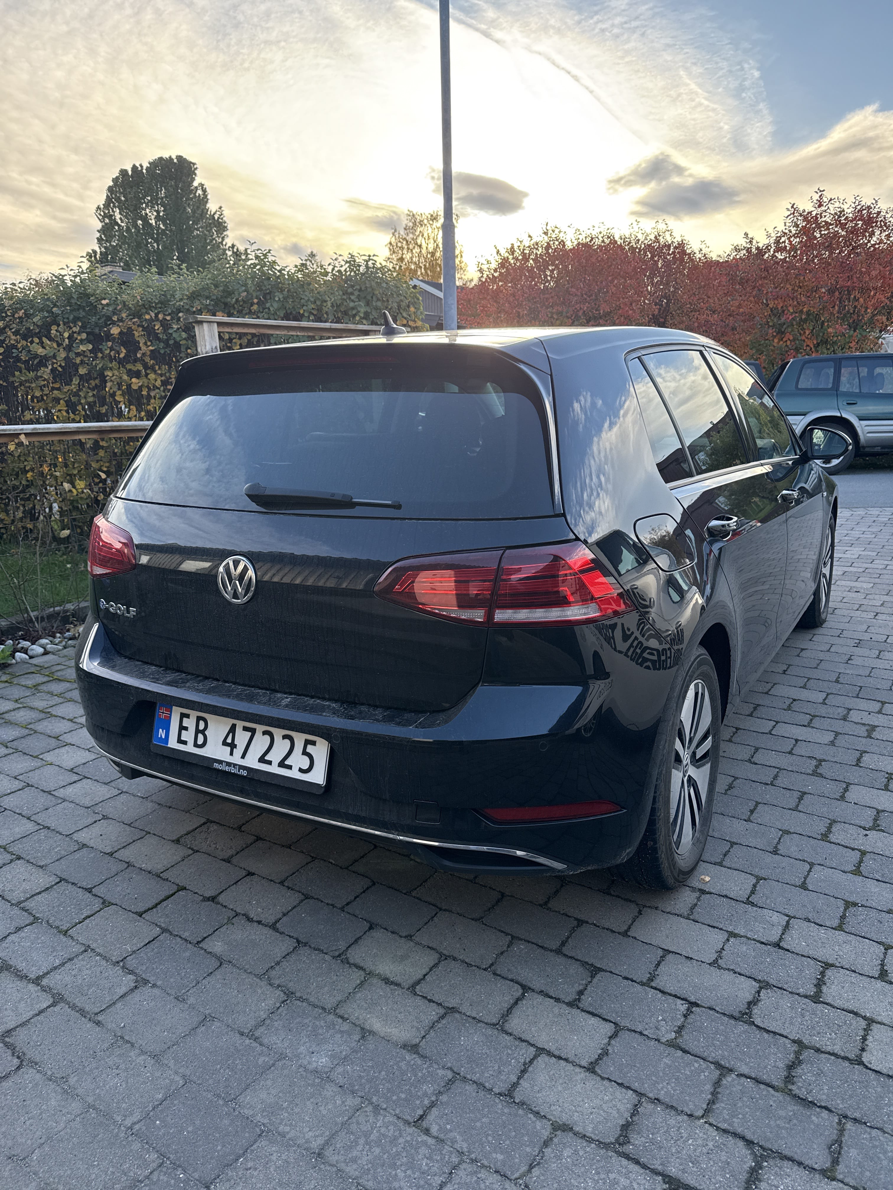 Volkswagen e-Golf med GPS