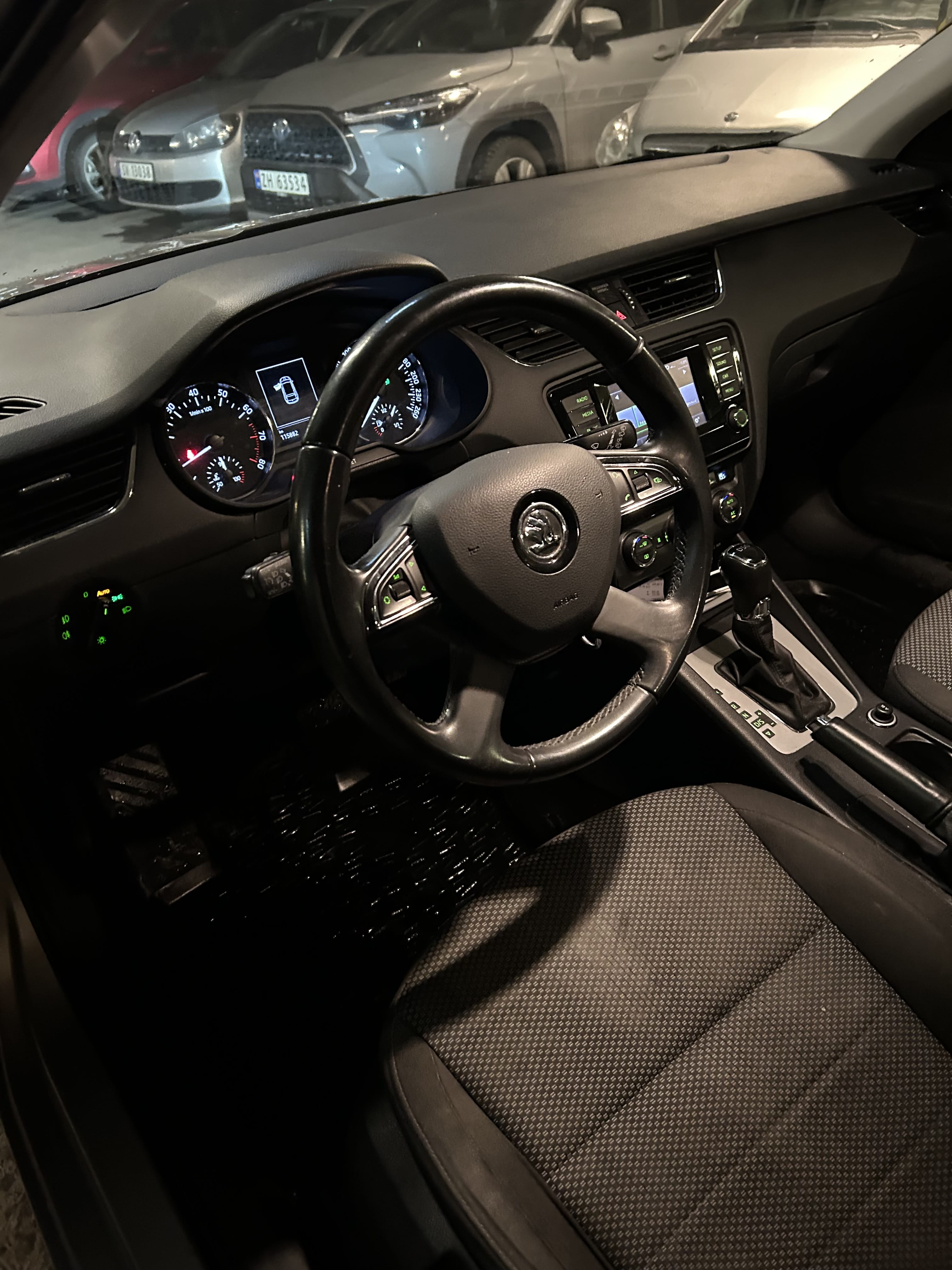 Skoda Octavia met Dissel