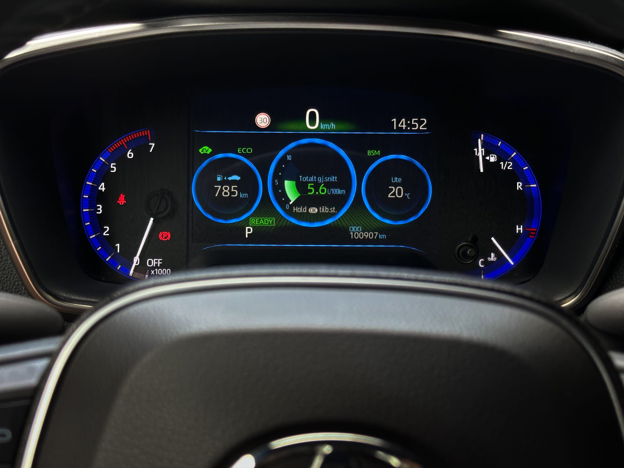 Toyota Corolla Hybrid 1.8 Touring Sports Executive med Bluetooth audio