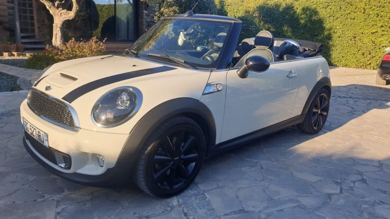 Mini Cooper S Cabrio avec GPS