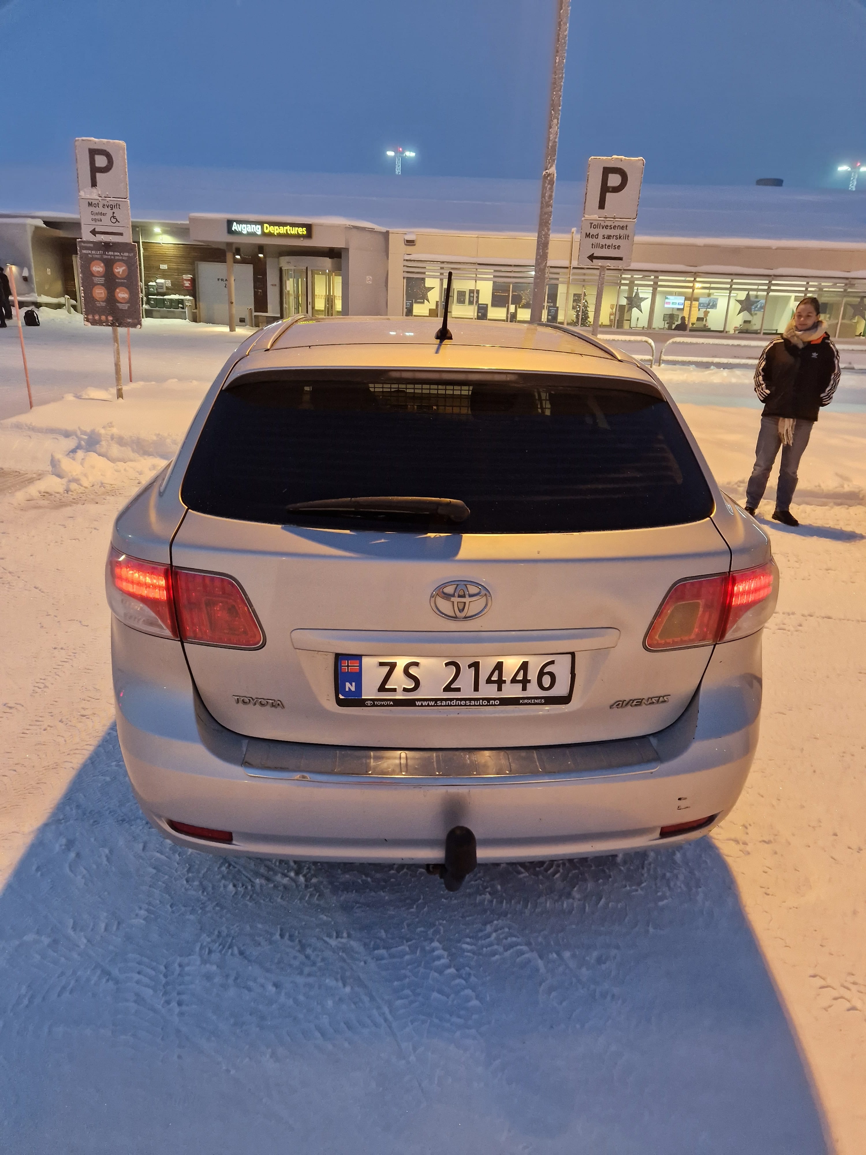 Toyota Avensis med Vinterdekk