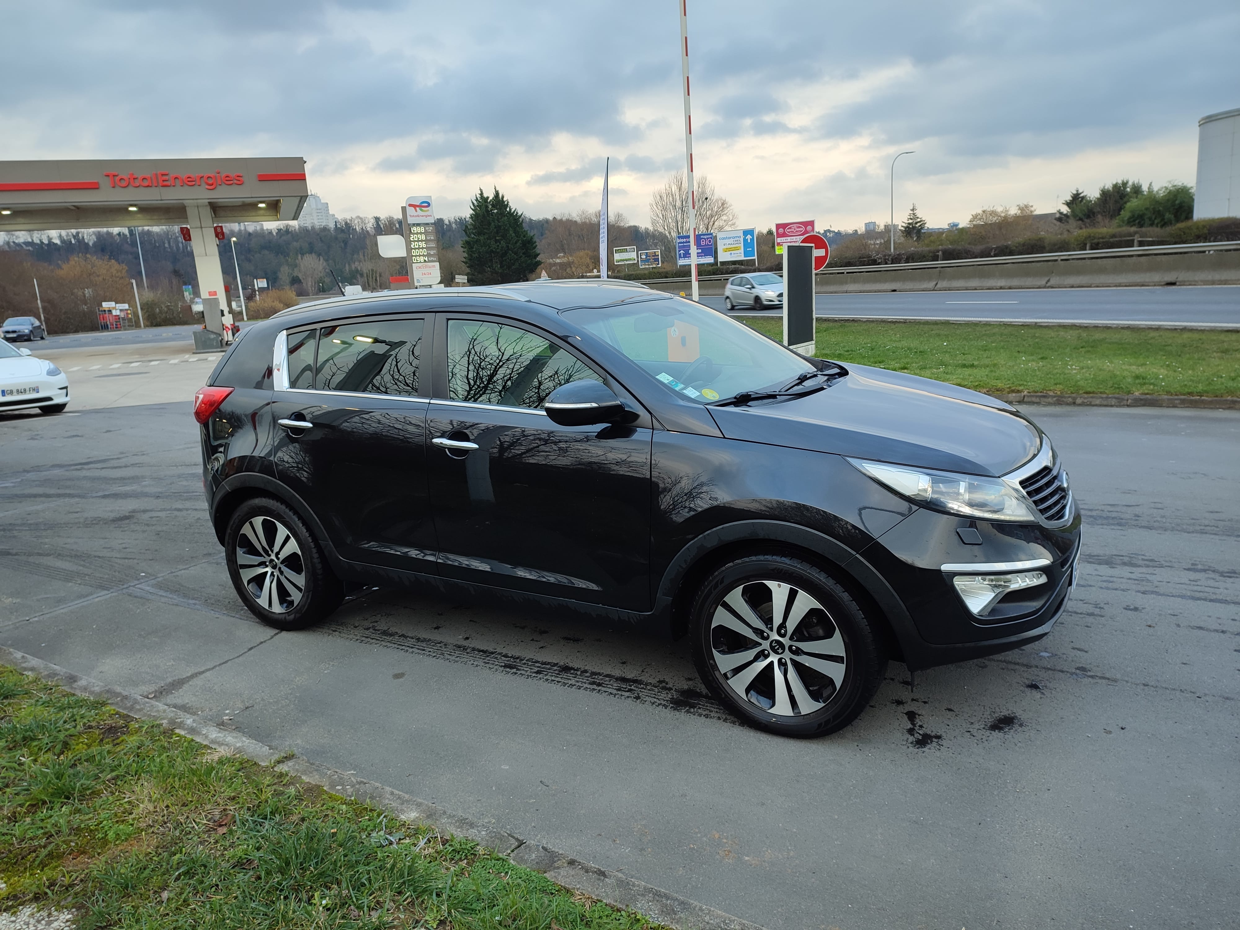 Kia Sportage avec Pneus neige