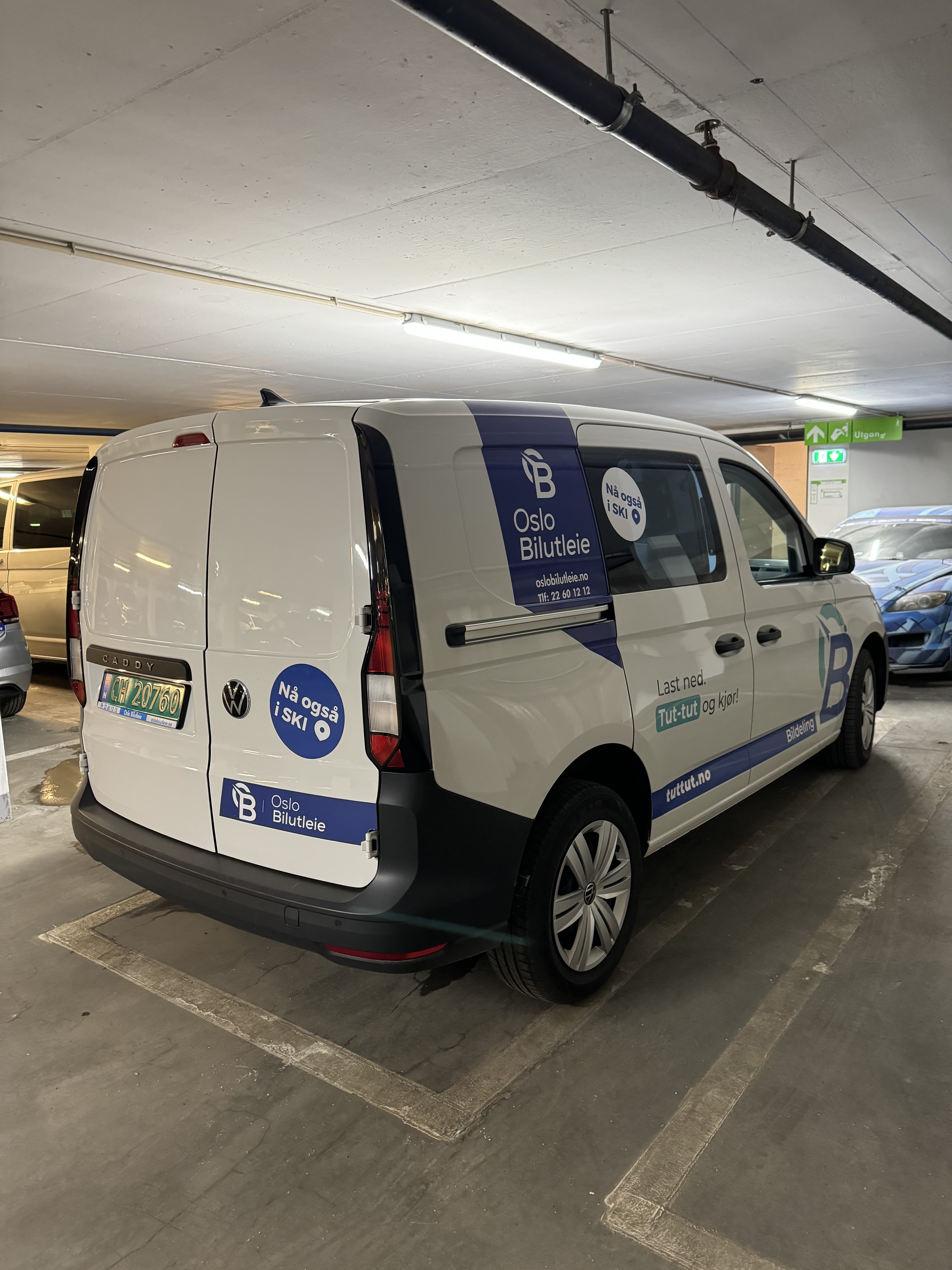 Volkswagen Caddy Varebil med Bluetooth audio