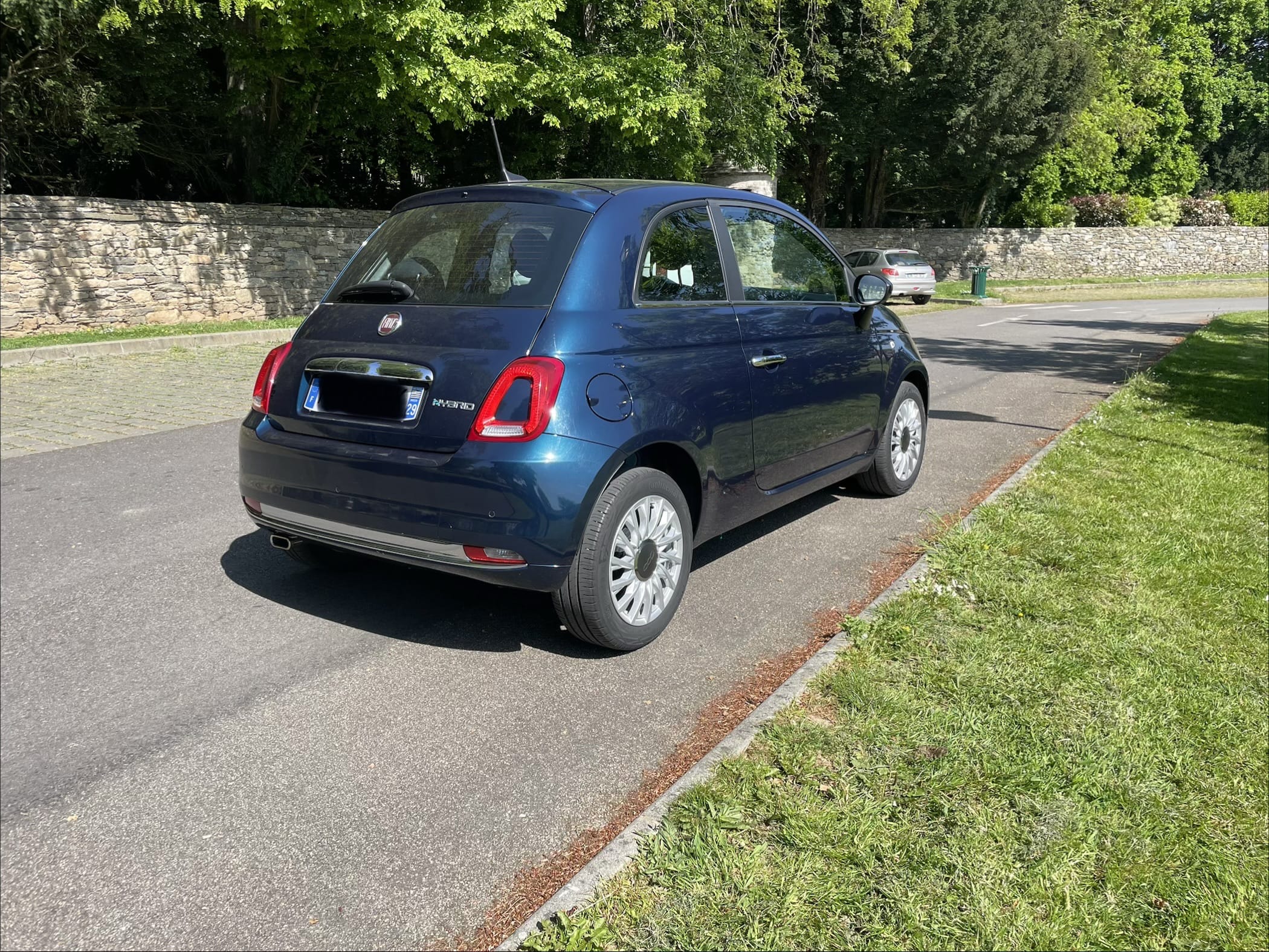 Fiat 500 avec GPS