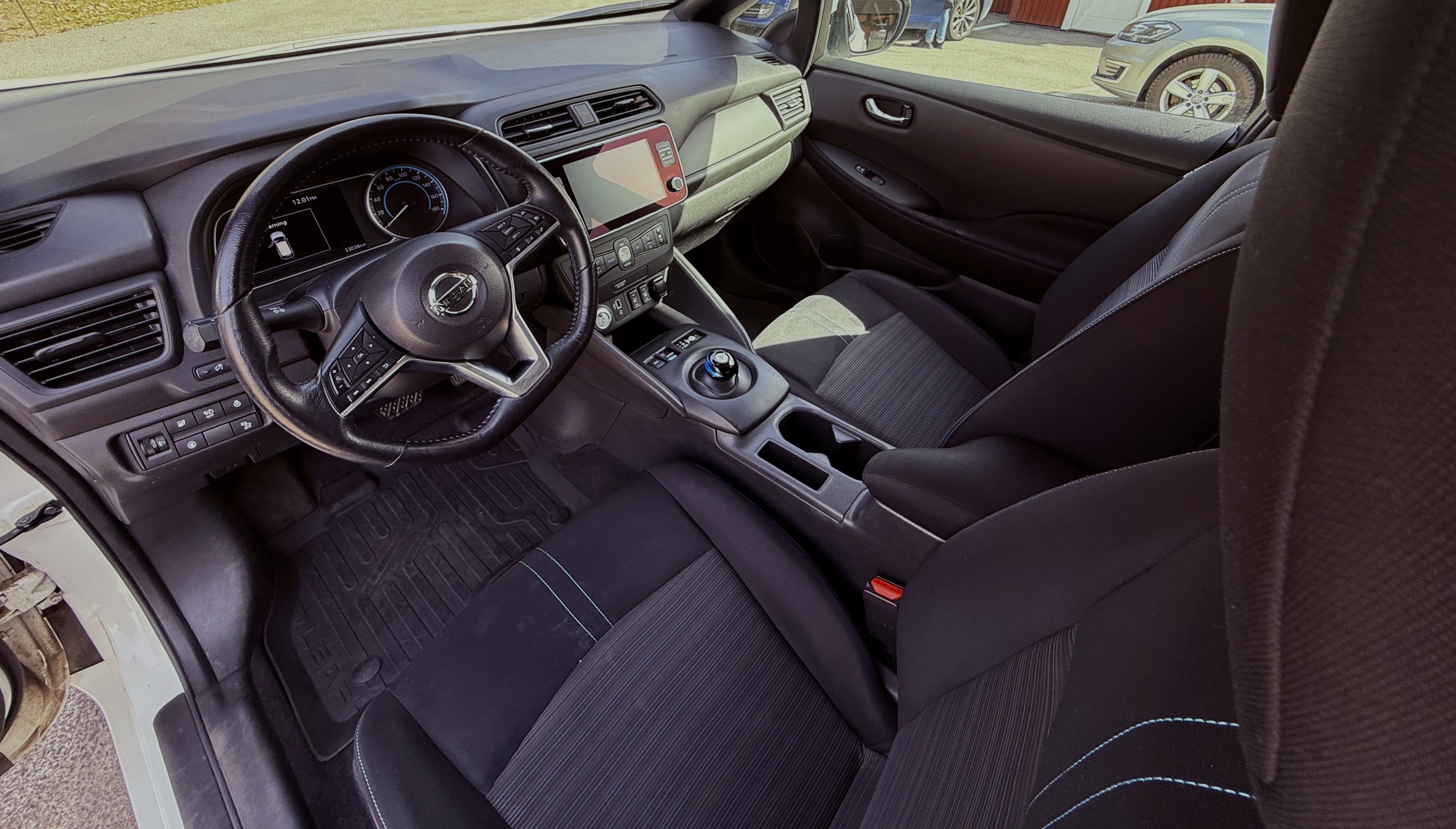 Nissan Leaf med GPS