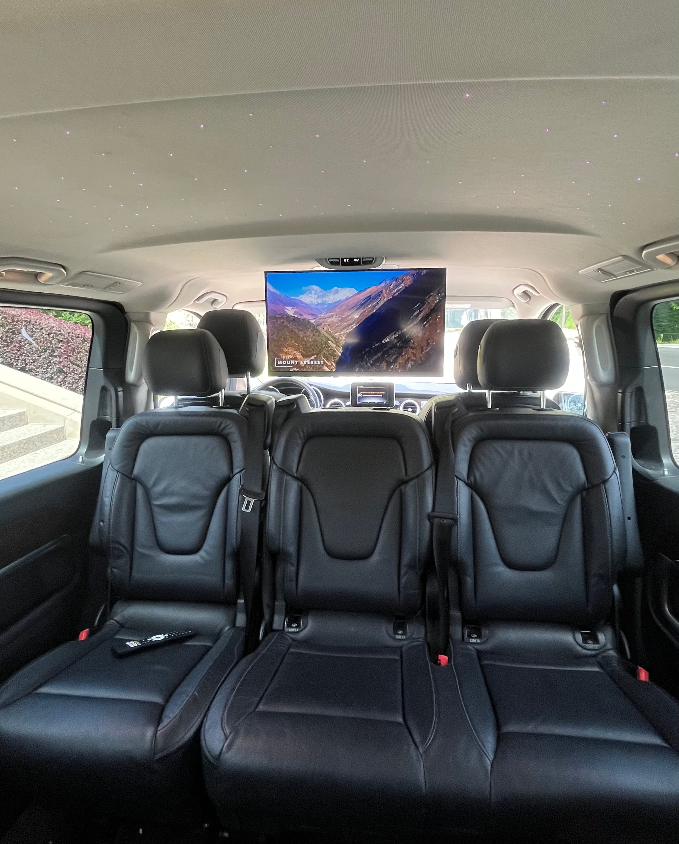 Mercedes-Benz Classe V 220d Salon Luxe Ciel étoilé - Télévision d’intérieur avec Audio Bluetooth