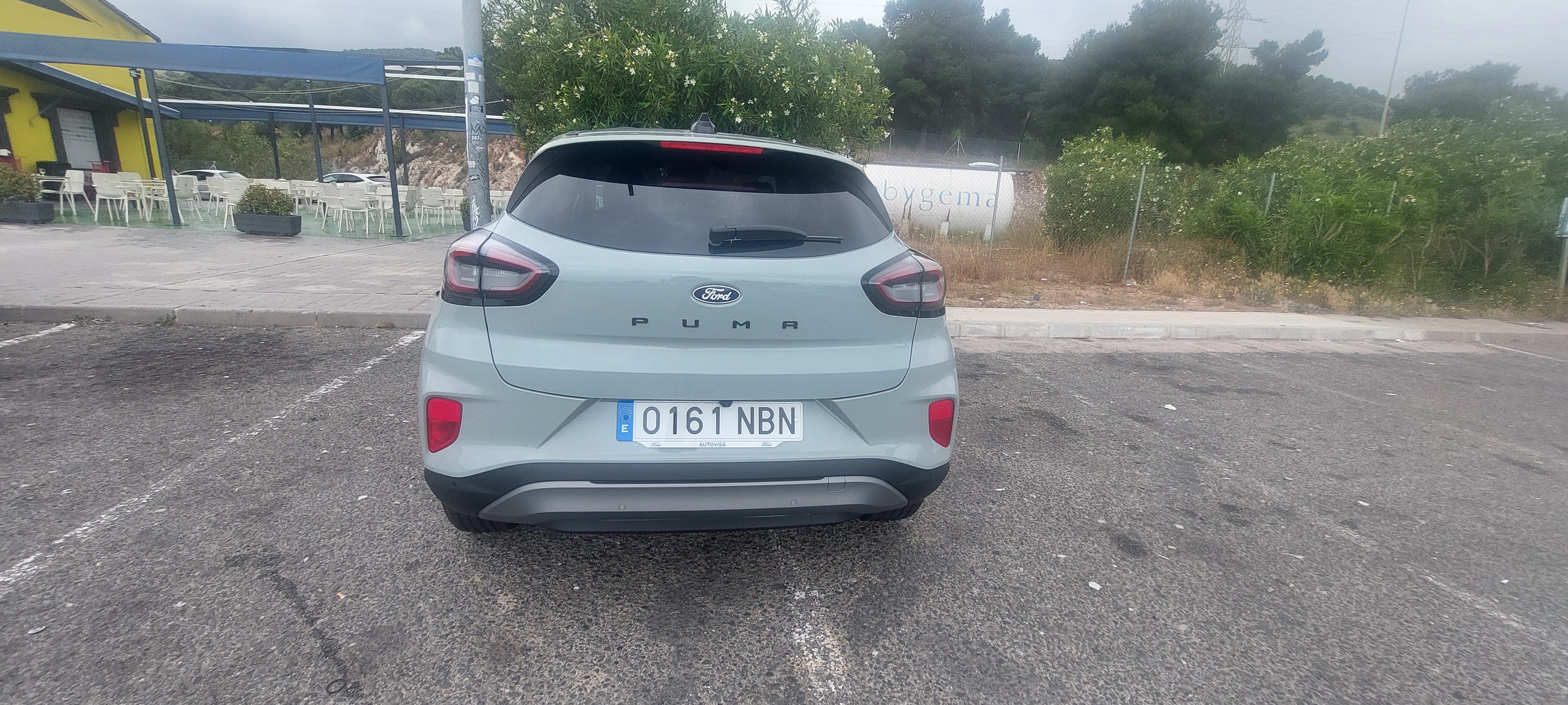 Ford Puma med Dashcam
