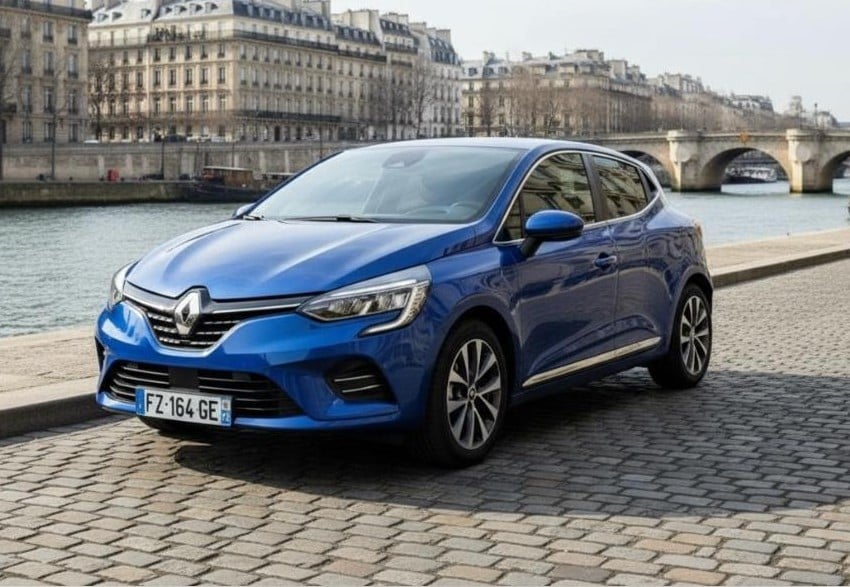 Renault Clio V TCe 90 - Intens 21 (finition intérieur haut de gamme, boîte manuelle 6 vitesses) avec Climatisation