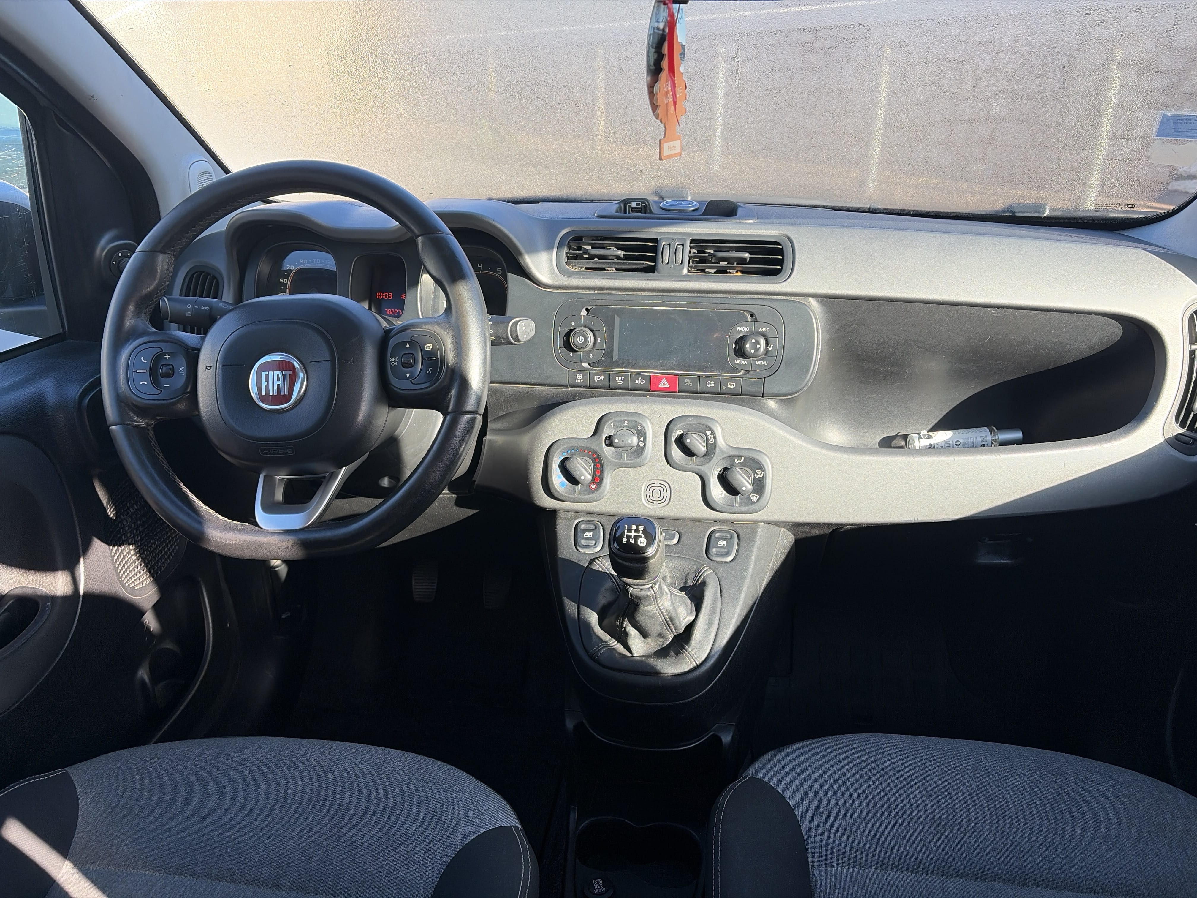 Fiat Panda met USB-oplaadpoorten