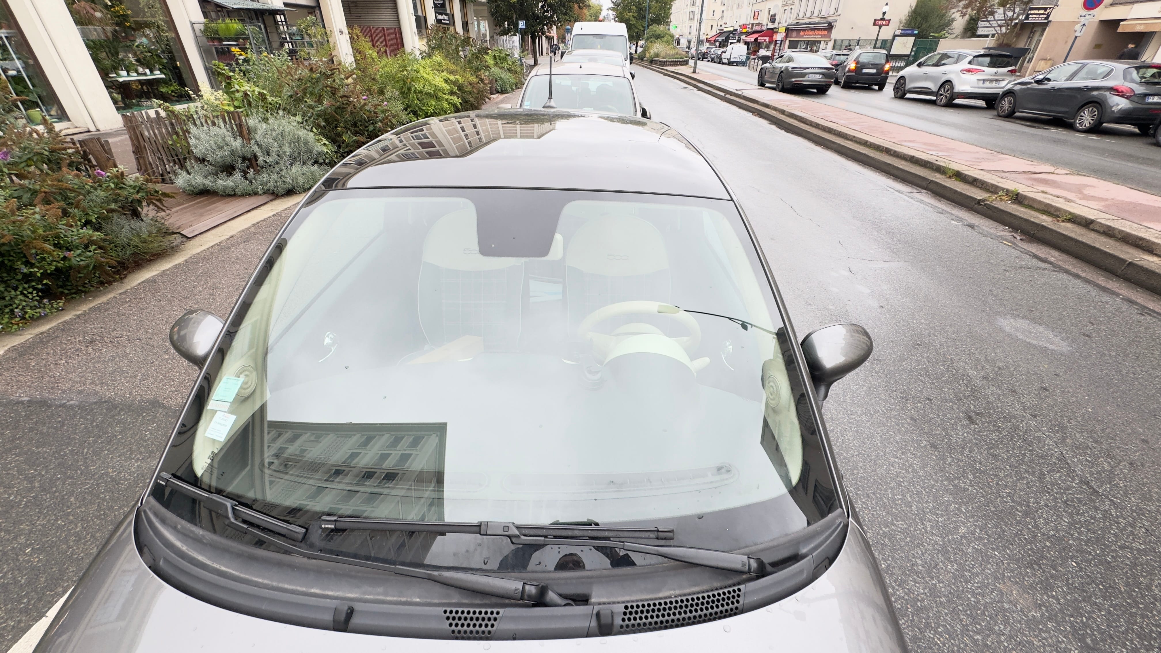 Fiat 500 avec Apple CarPlay