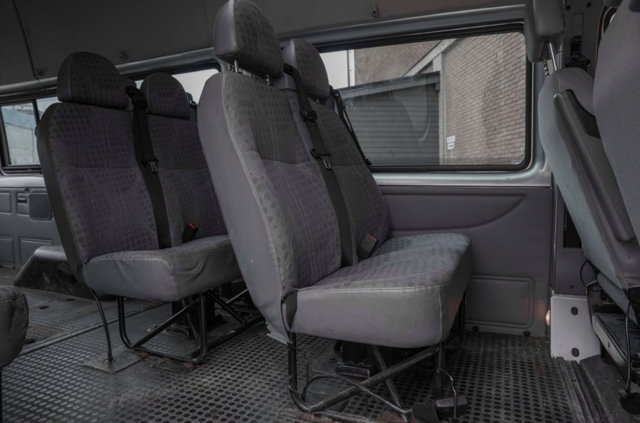 Ford Transit Passenger Van with Hitch