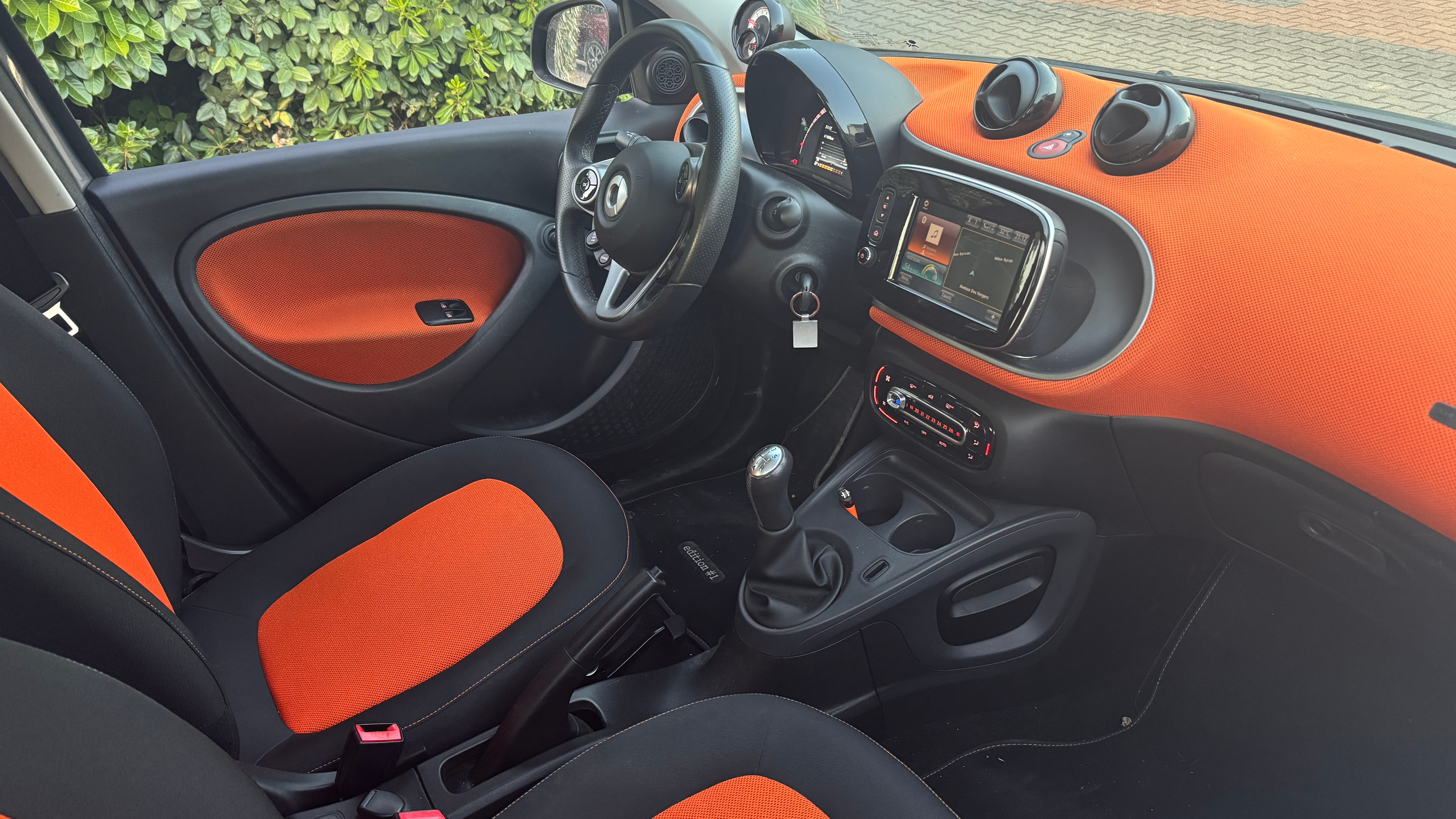 Smart Forfour avec Régulateur de vitesse
