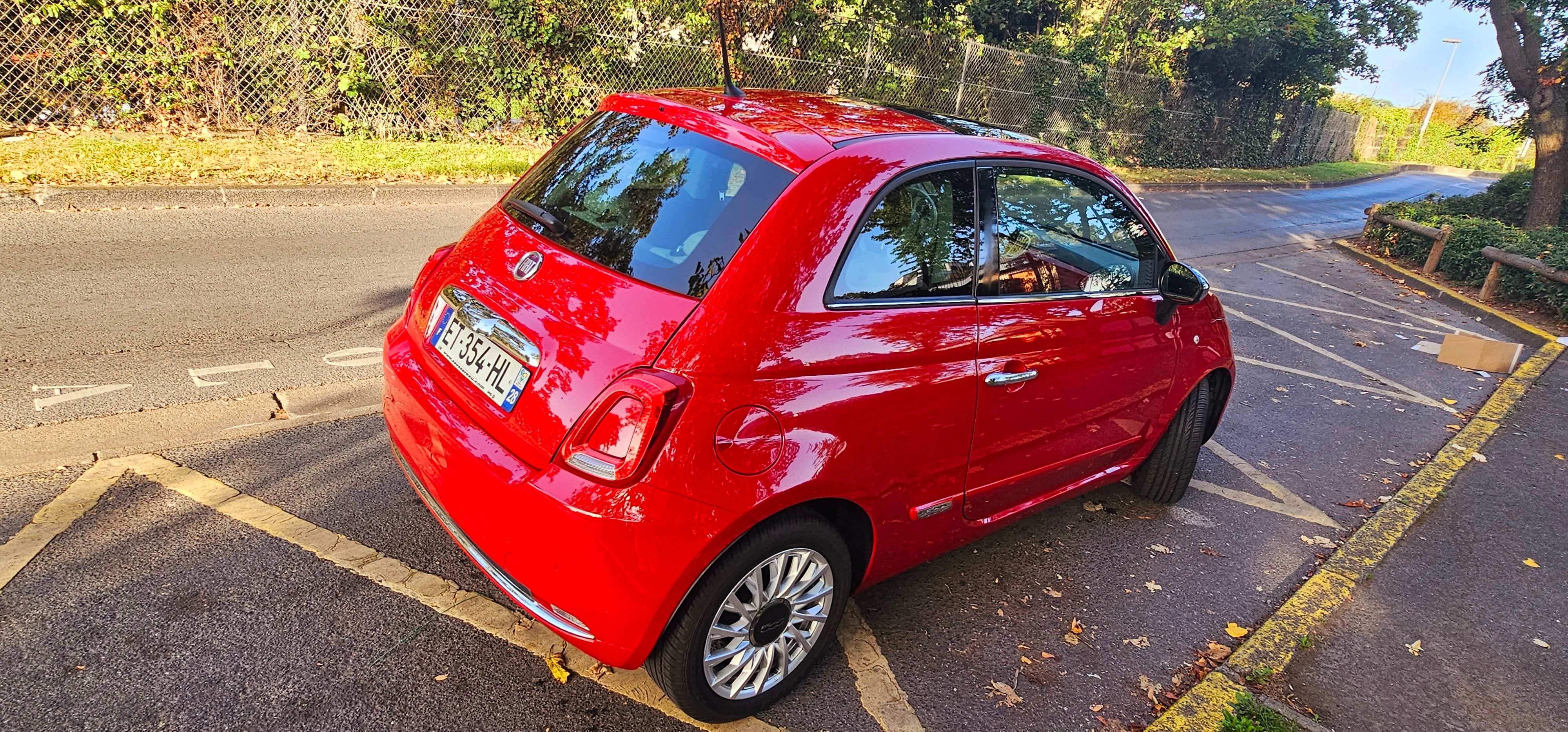 Fiat 500 avec GPS