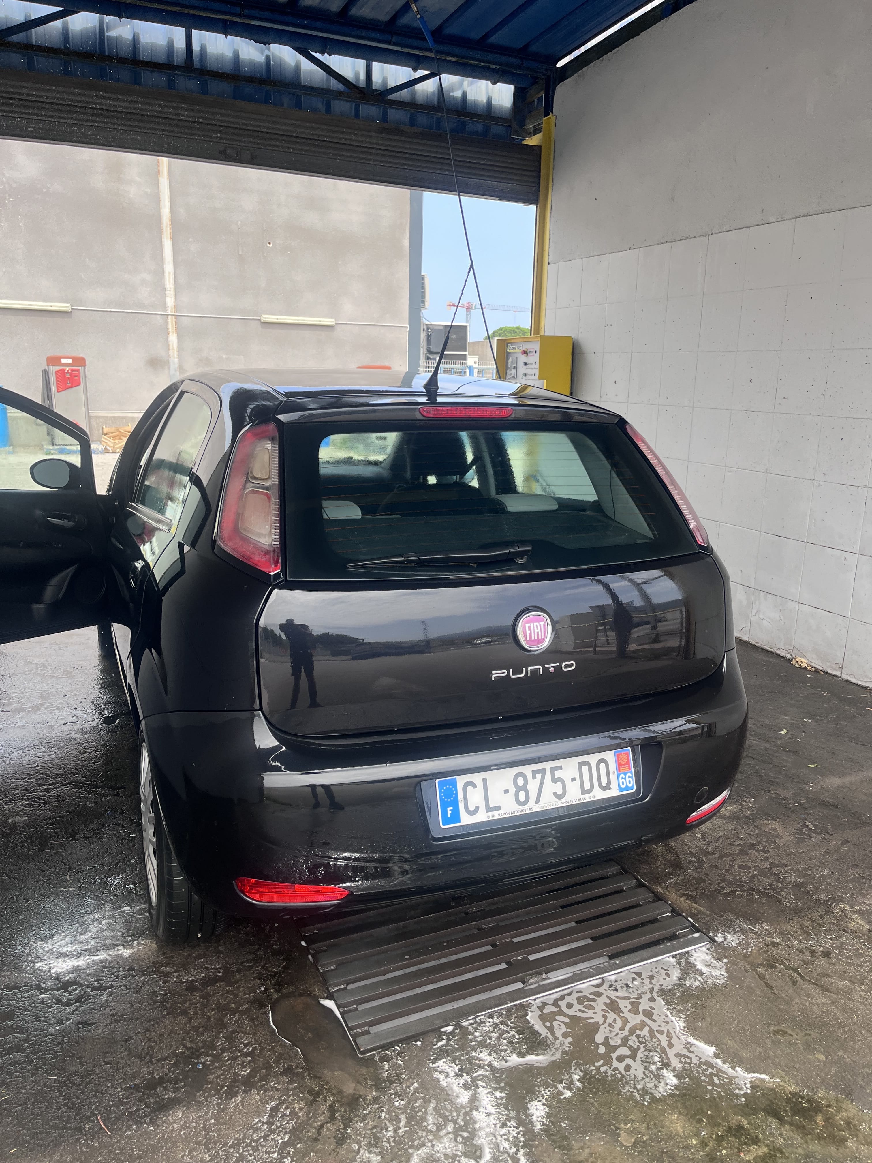 Fiat Punto avec Siège bébé