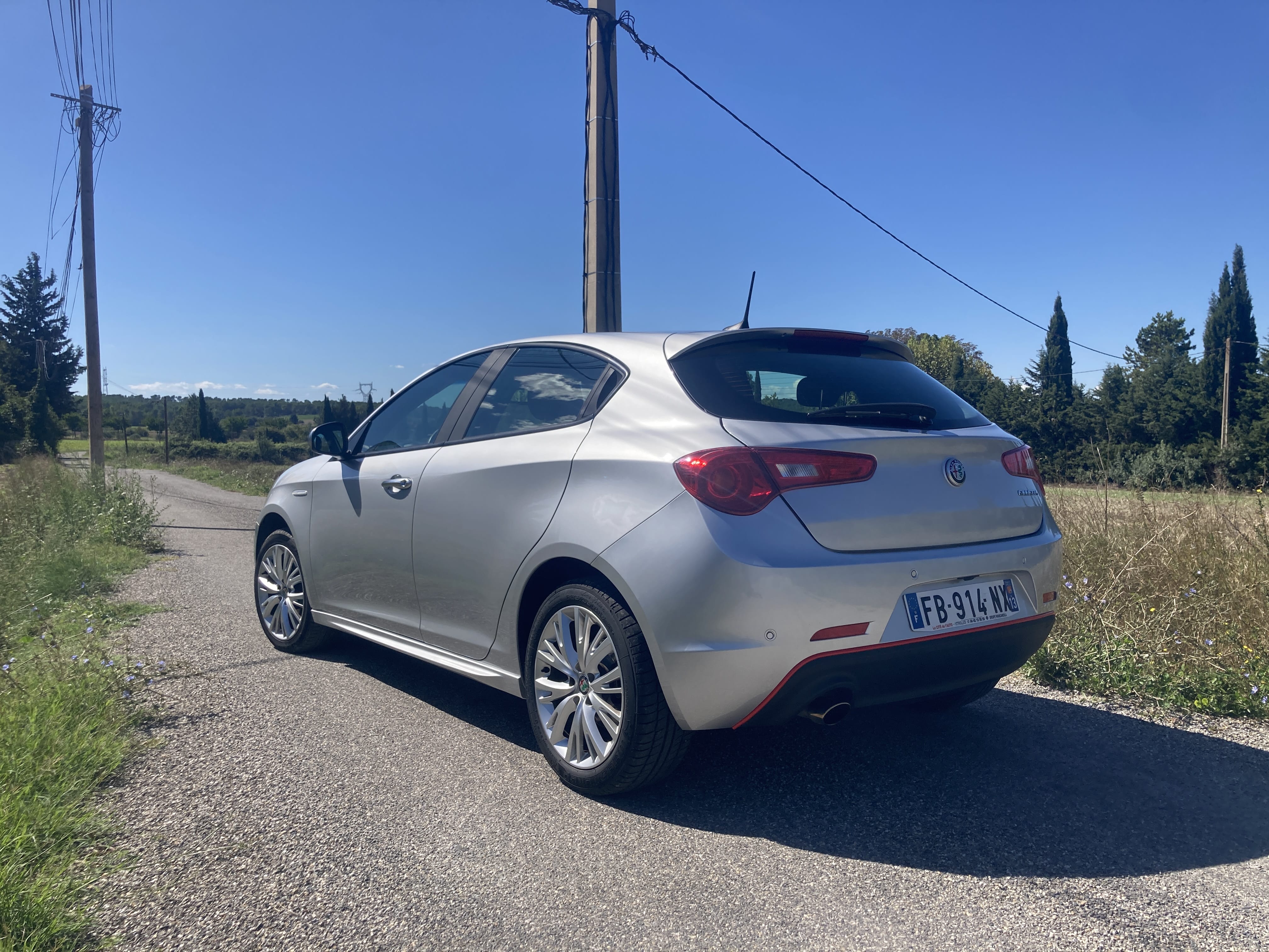 Alfa-Romeo Giulietta avec GPS
