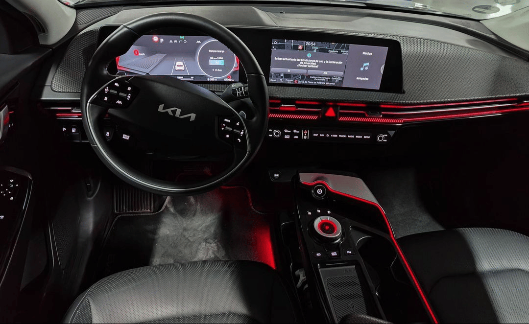 Kia EV6 with GPS