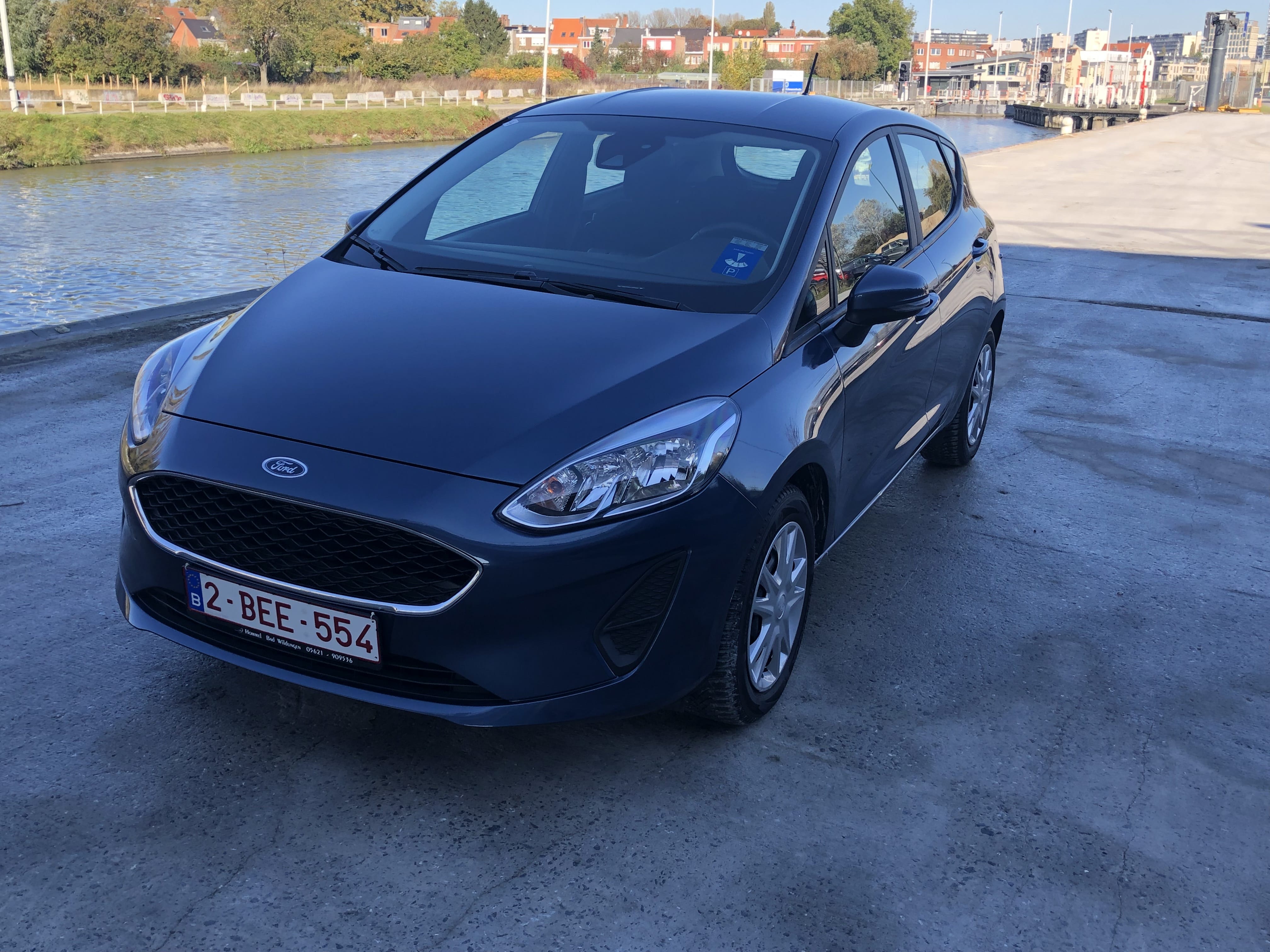 Ford Fiesta 1.1i Cool & Connect, Airco (gare du Midi), 2019, Euro 95 (E10)