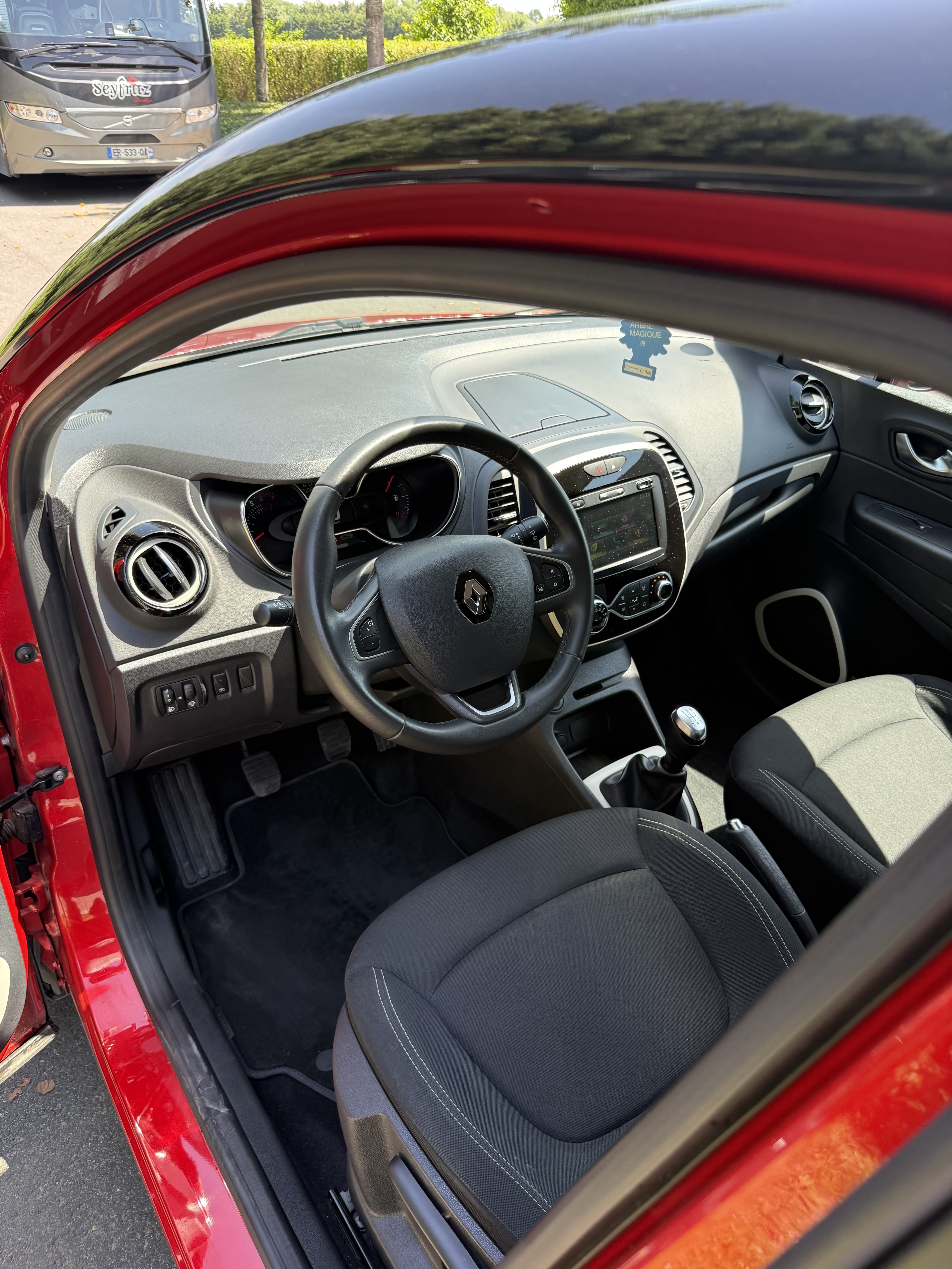 Renault Captur avec Siège bébé