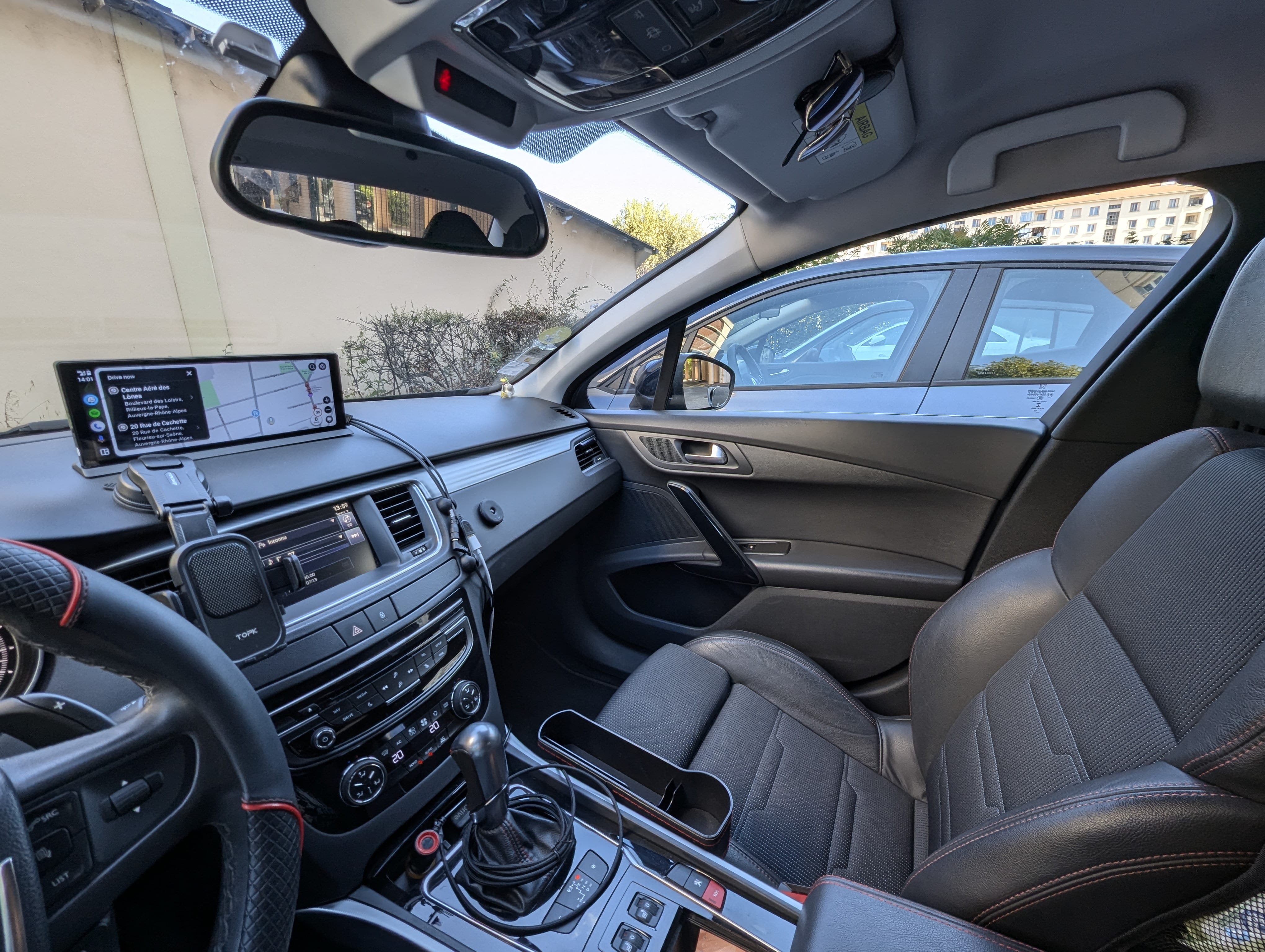 Peugeot 508 avec Porte-skis