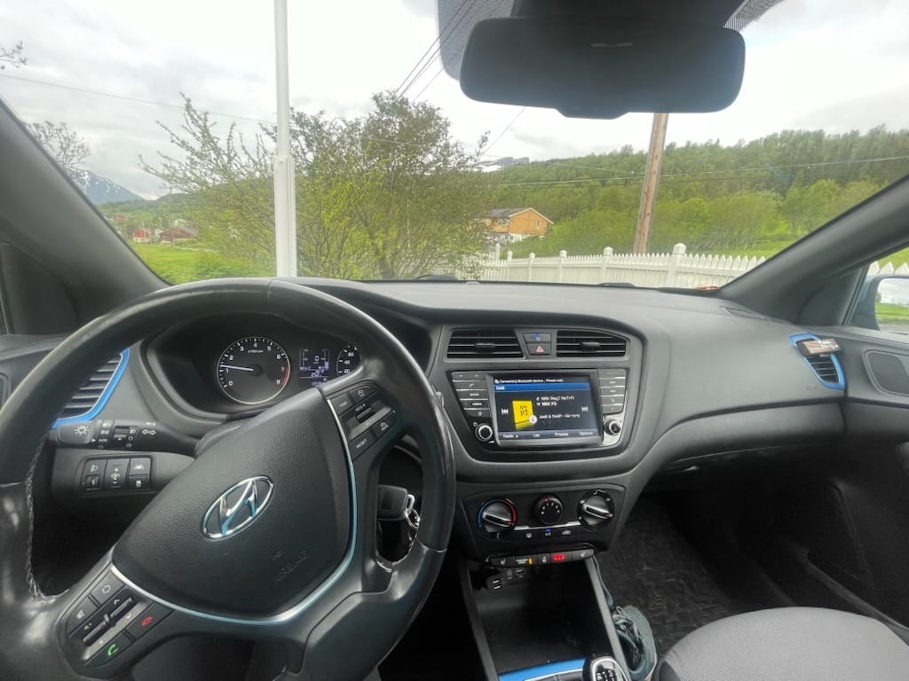 Hyundai i20 med Bluetooth audio