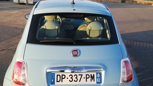 Fiat 500 Version Grand Bleu (le film)...