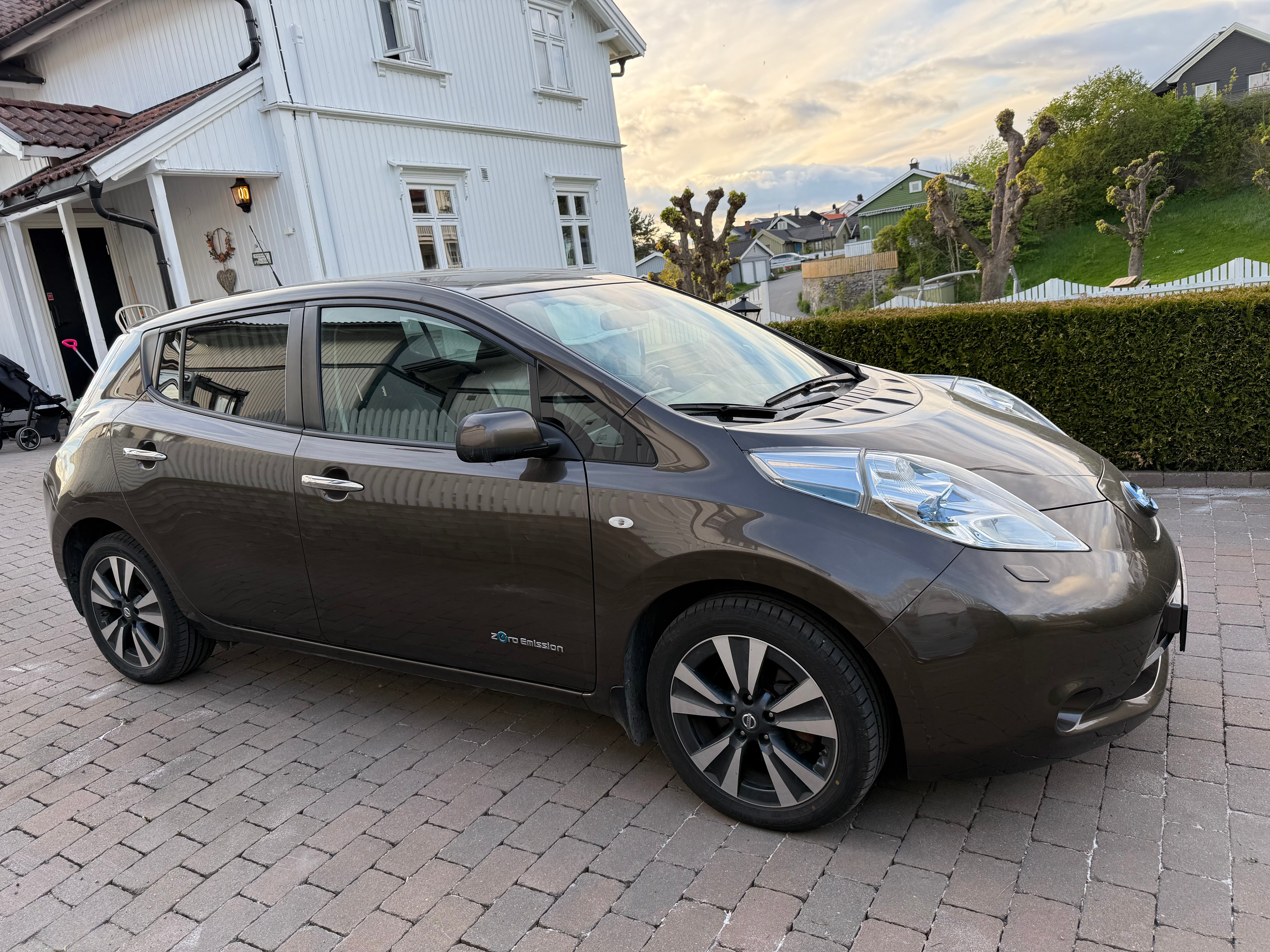 Nissan Leaf med Bluetooth audio
