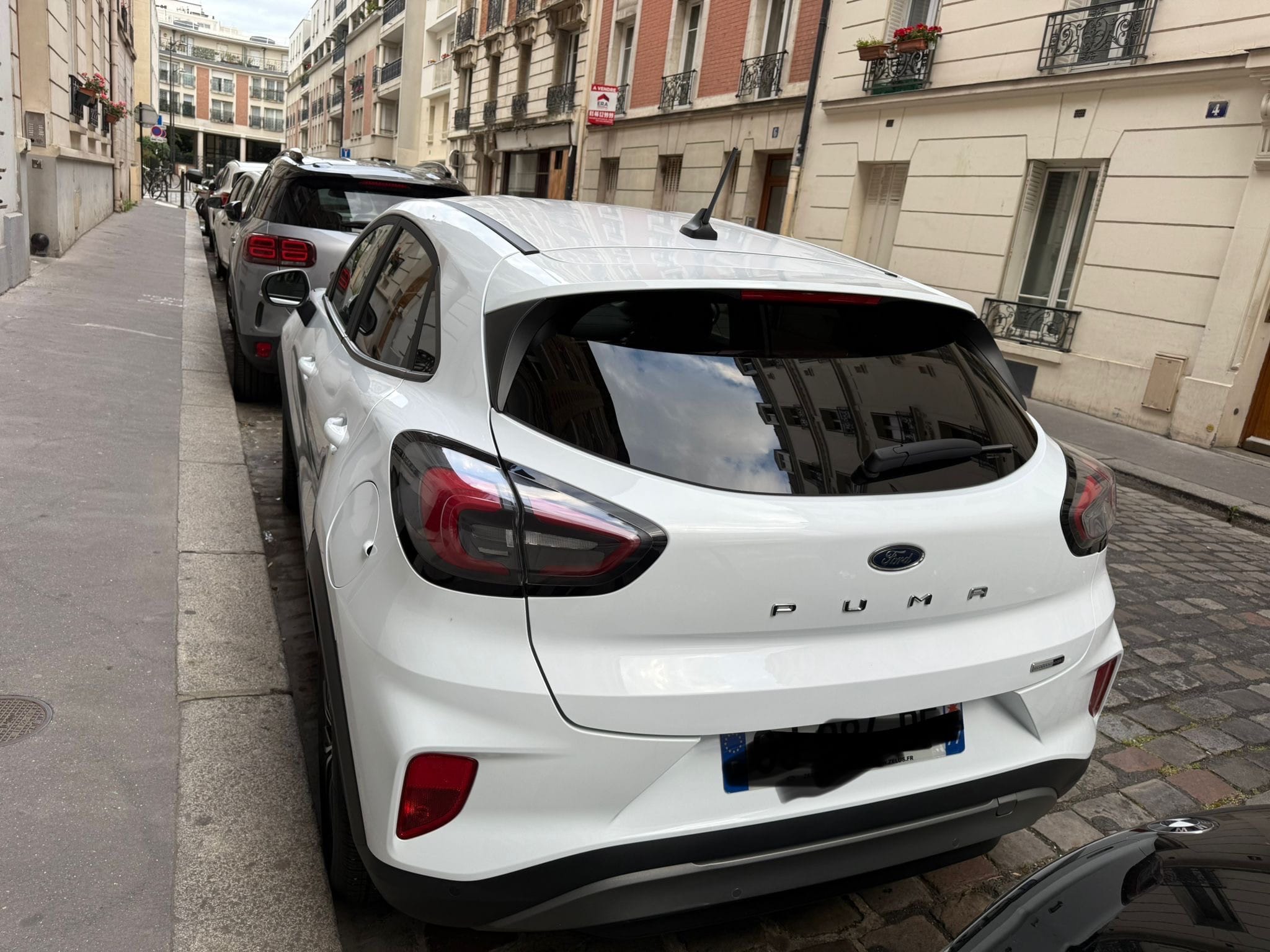 Ford Puma avec Apple CarPlay